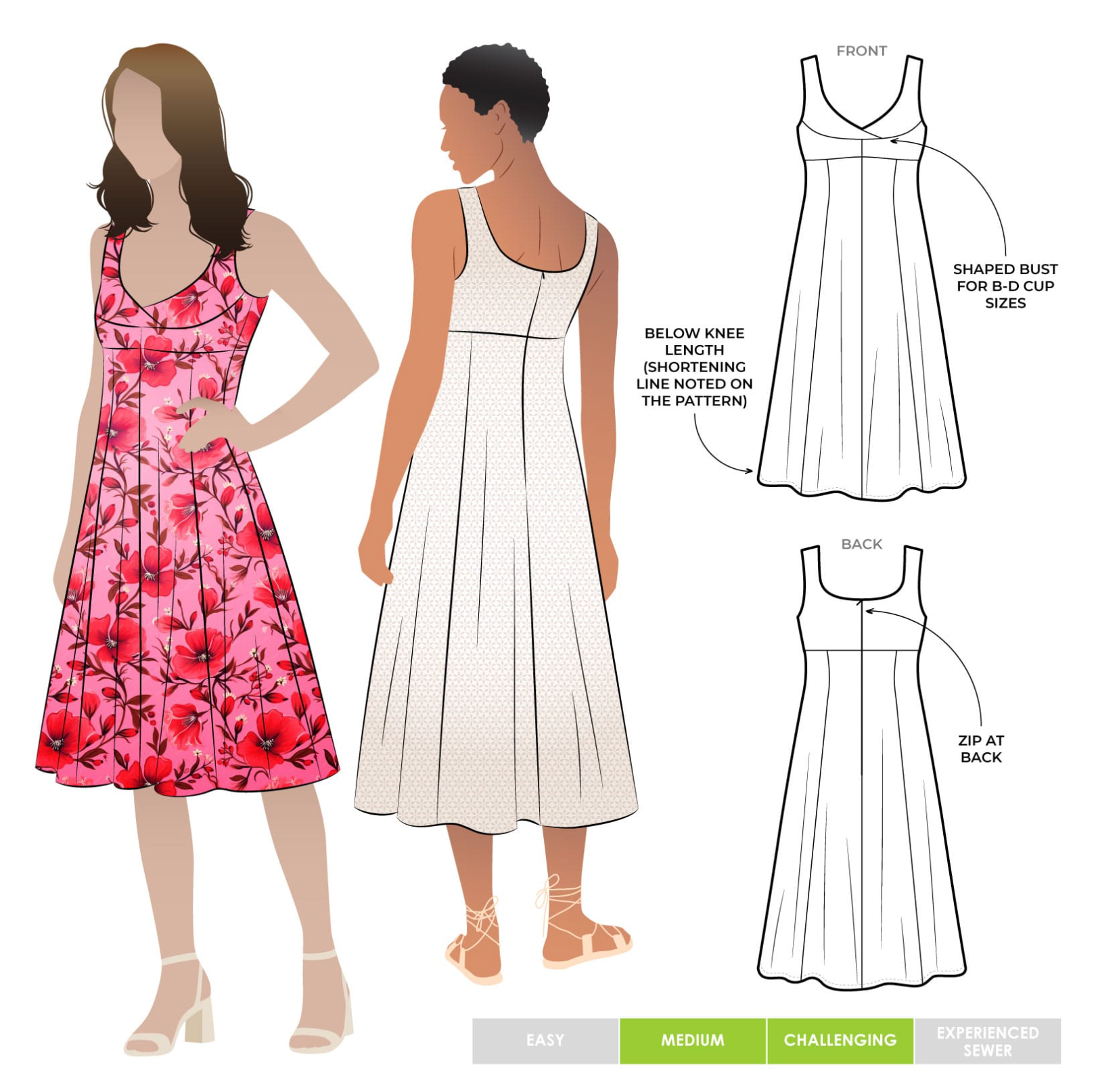 Sabrina Woven Dress