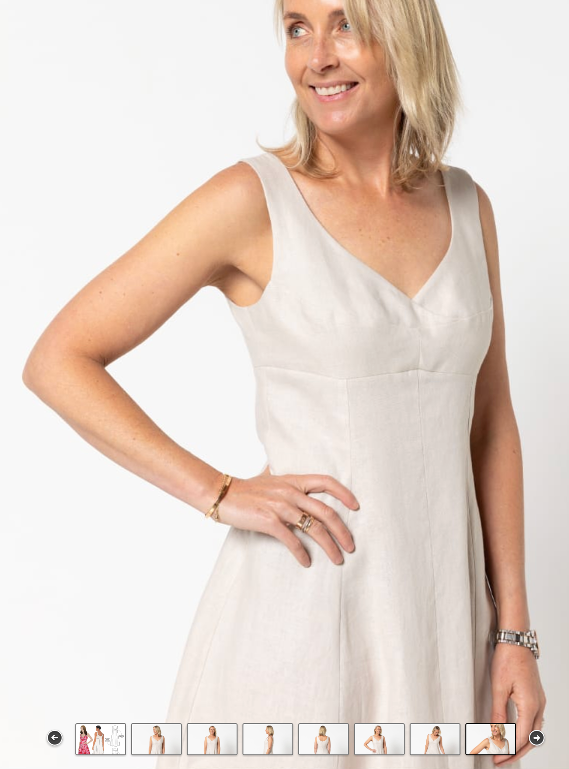 Sabrina Woven Dress