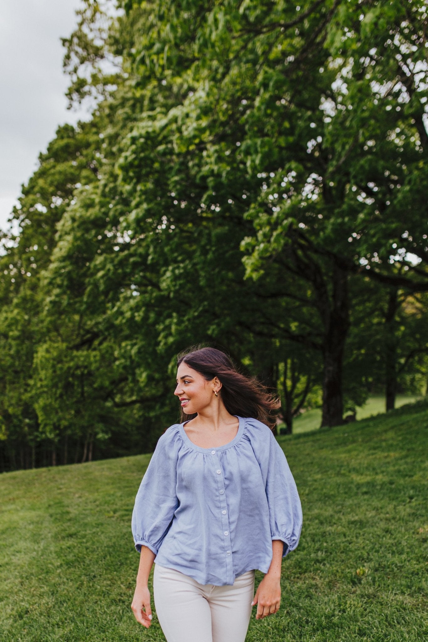Sewing Patterns by Masin - Amalfi Blouse (PDF) - Little Haberdasher Shoppe