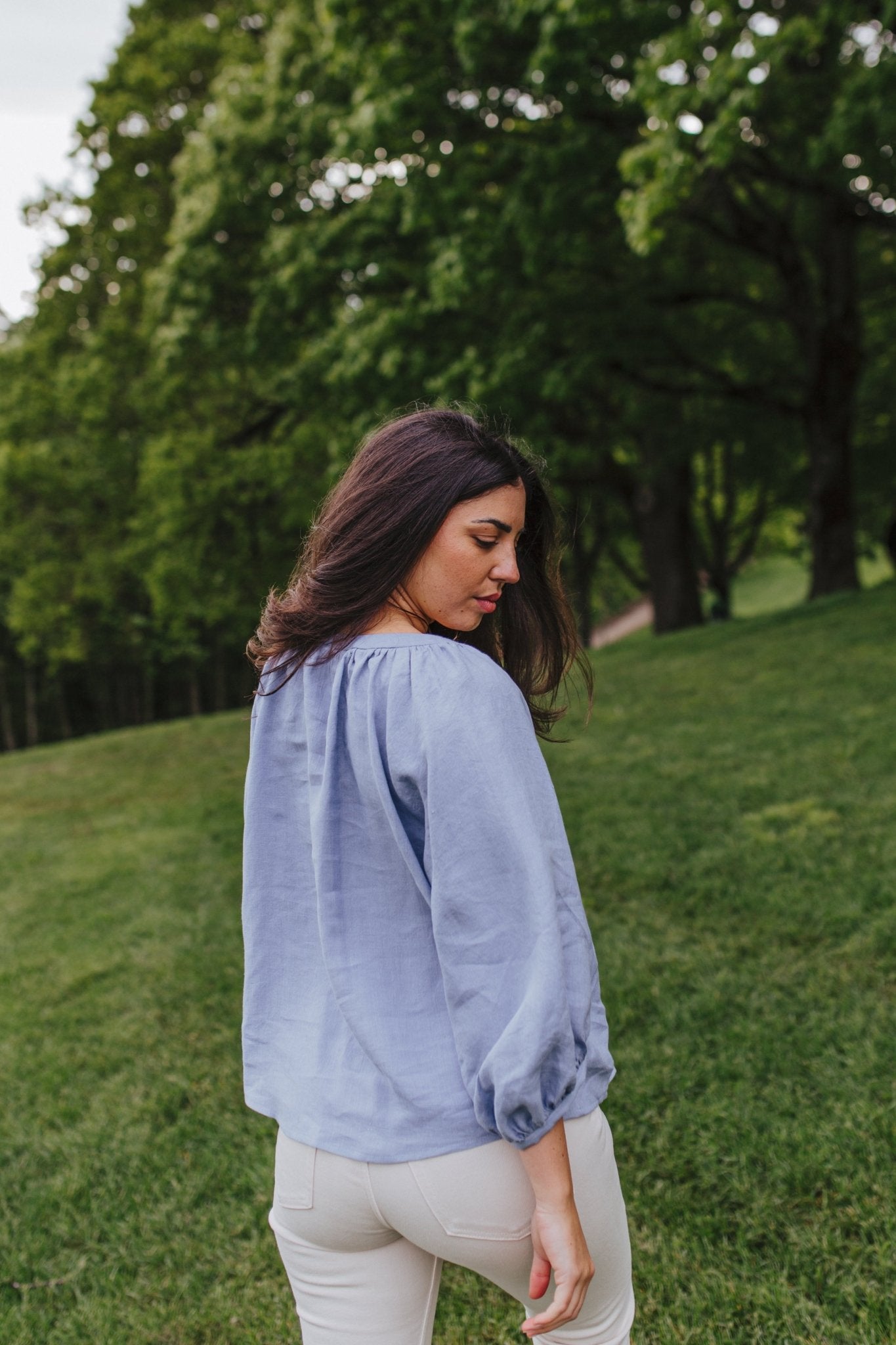 Sewing Patterns by Masin - Amalfi Blouse (PDF) - Little Haberdasher Shoppe