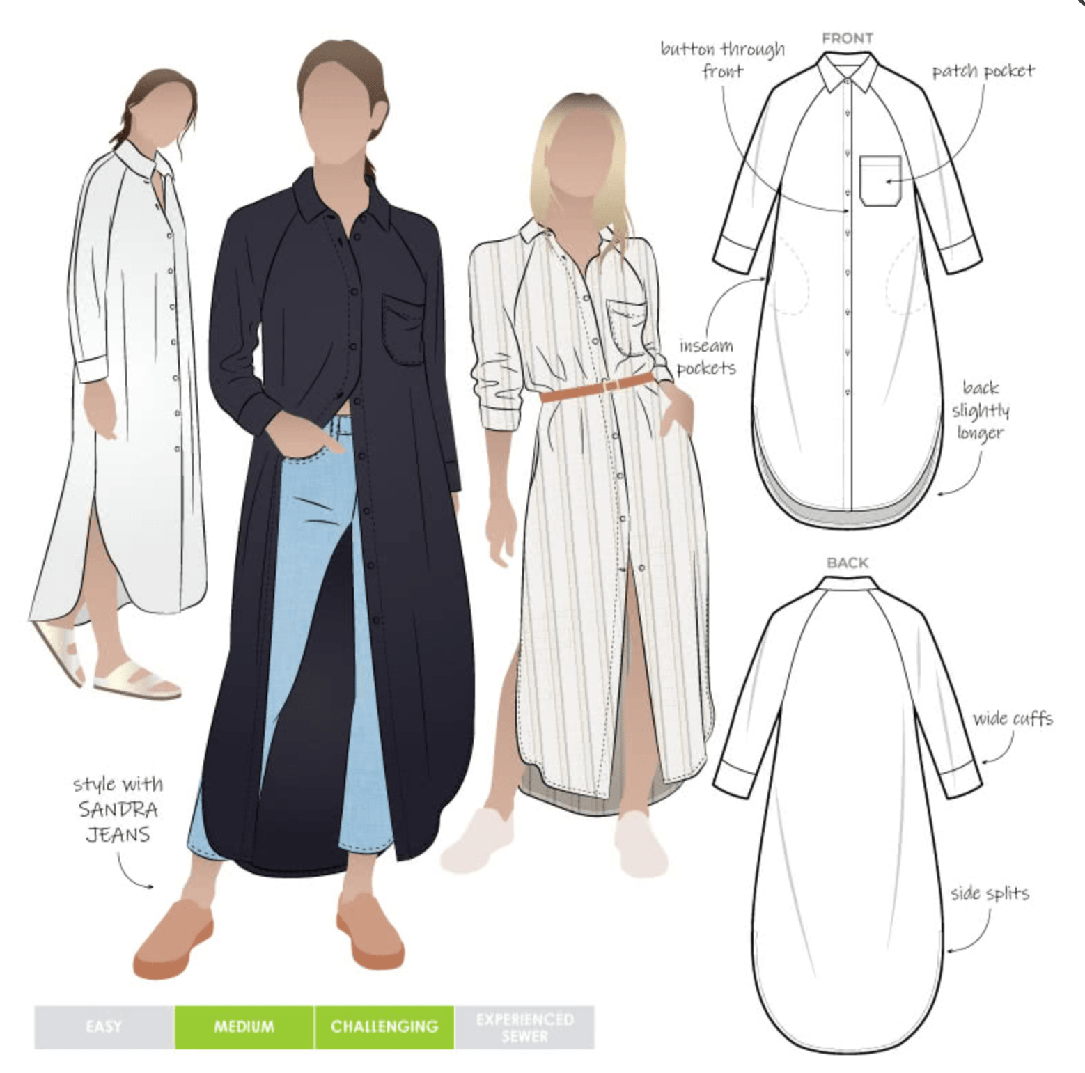 StyleArc - Anais Woven Dress - Little Haberdasher Shoppe