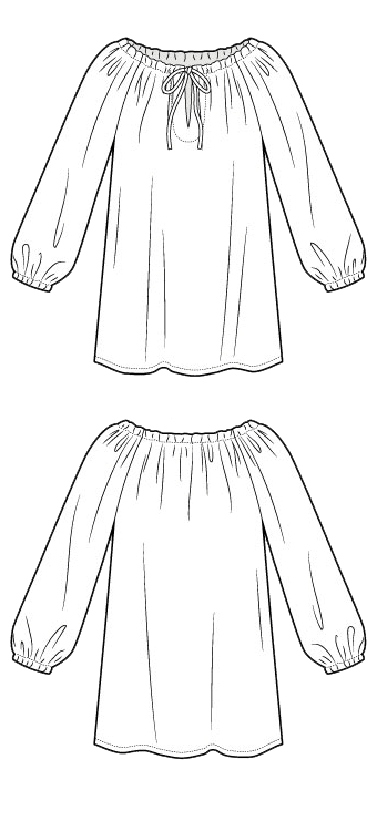 StyleArc - Anita Peasant Blouse