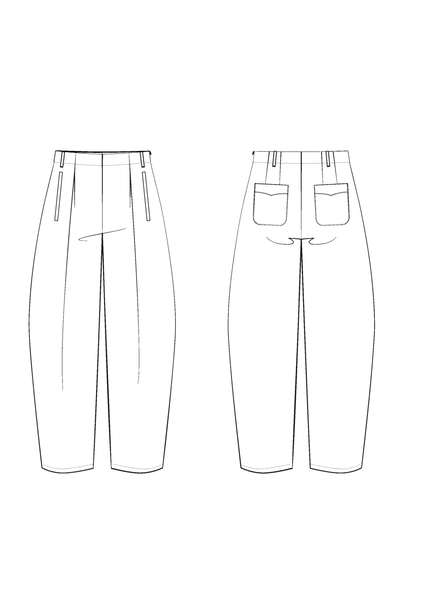 Maison Fauve - Antrea trousers - Little Haberdasher Shoppe
