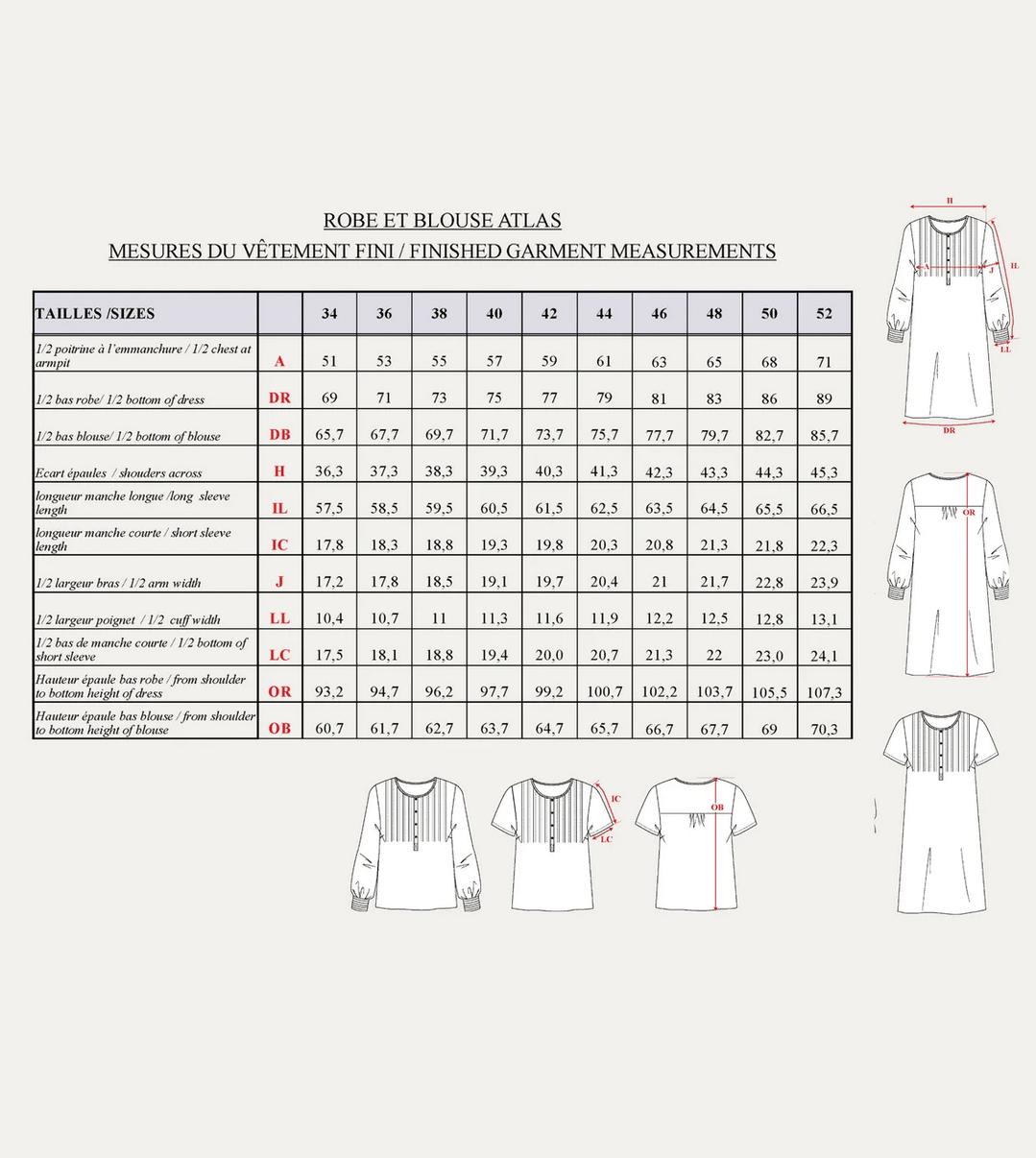 Maison Fauve - Atlas shirt dress and top - Little Haberdasher Shoppe