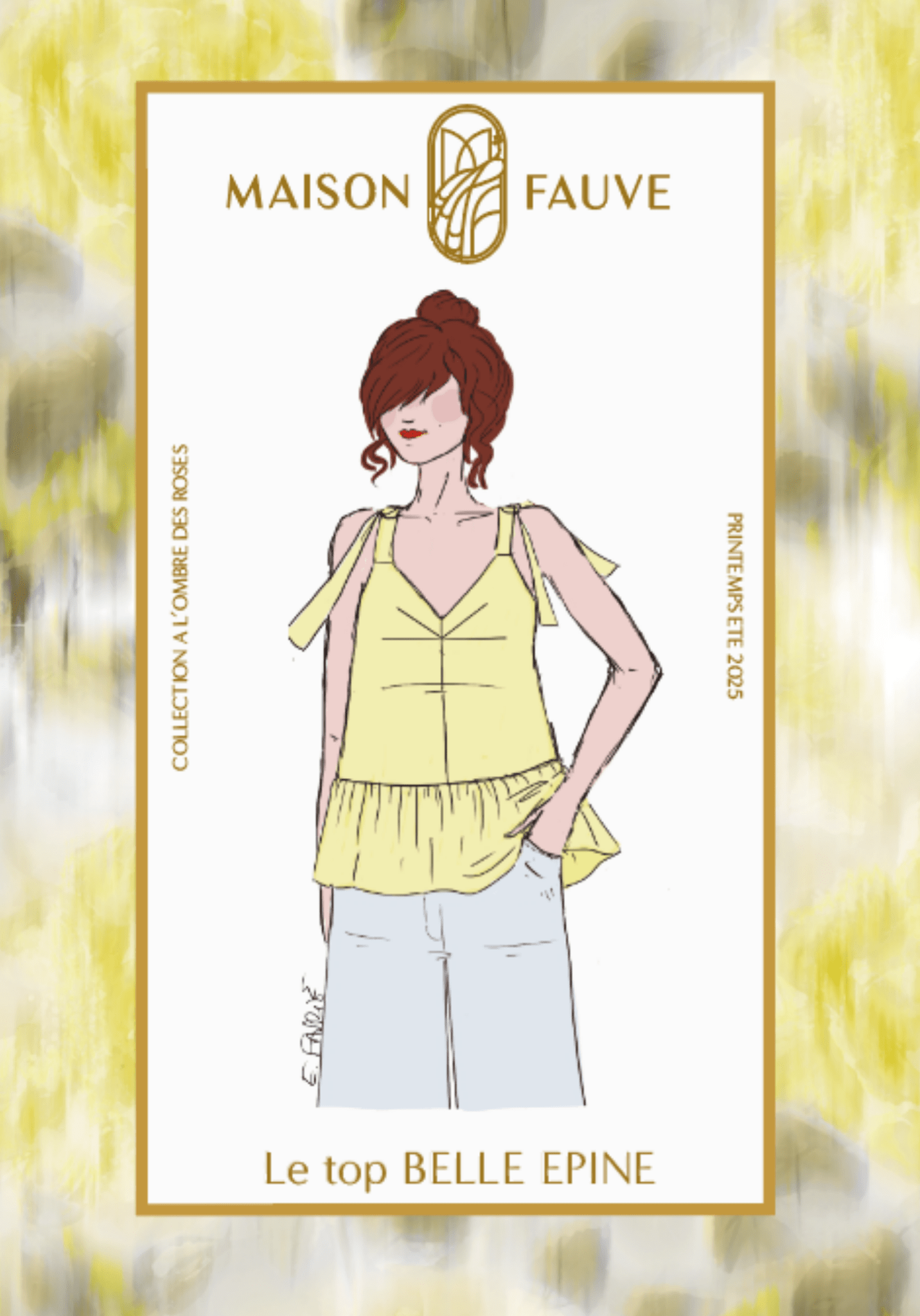 Maison Fauve - Belle Épine top - Little Haberdasher Shoppe