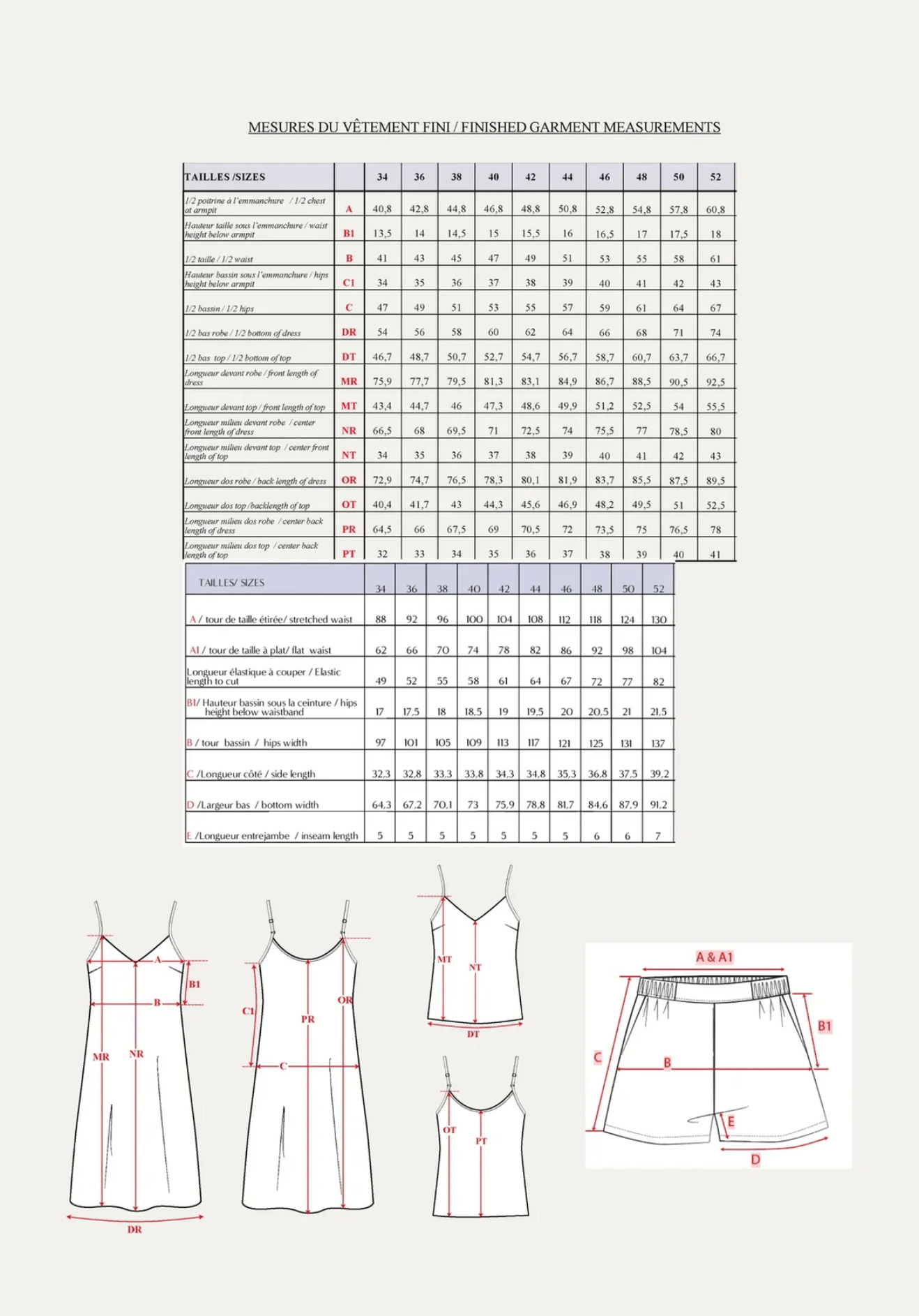 Maison Fauve - Blush Songe Pyjamas - Little Haberdasher Shoppe