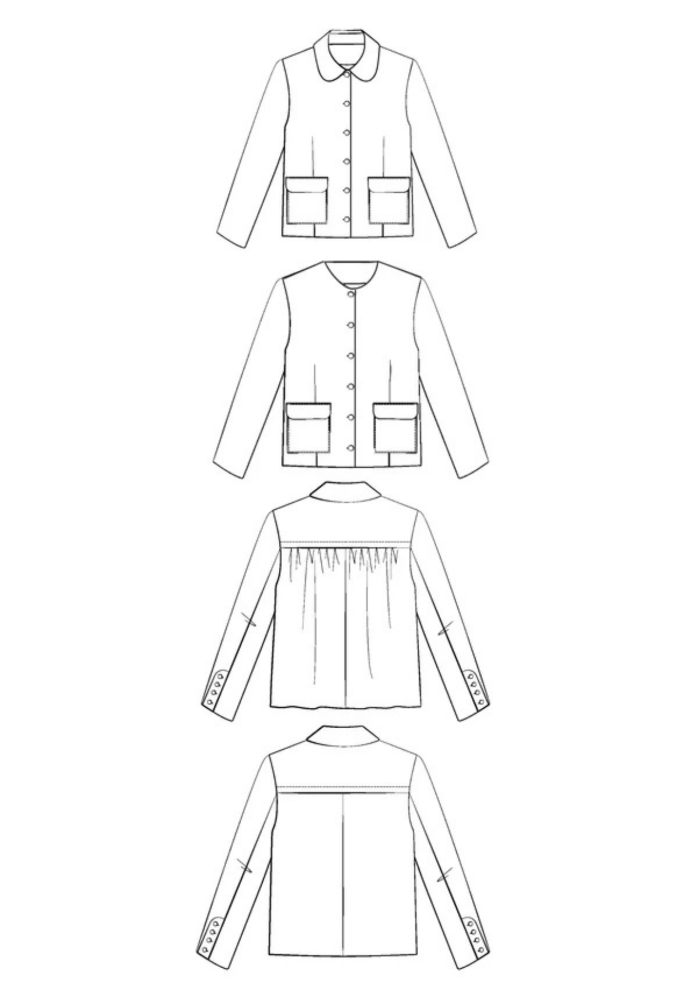 Maison Fauve - Calypso coat - Little Haberdasher Shoppe