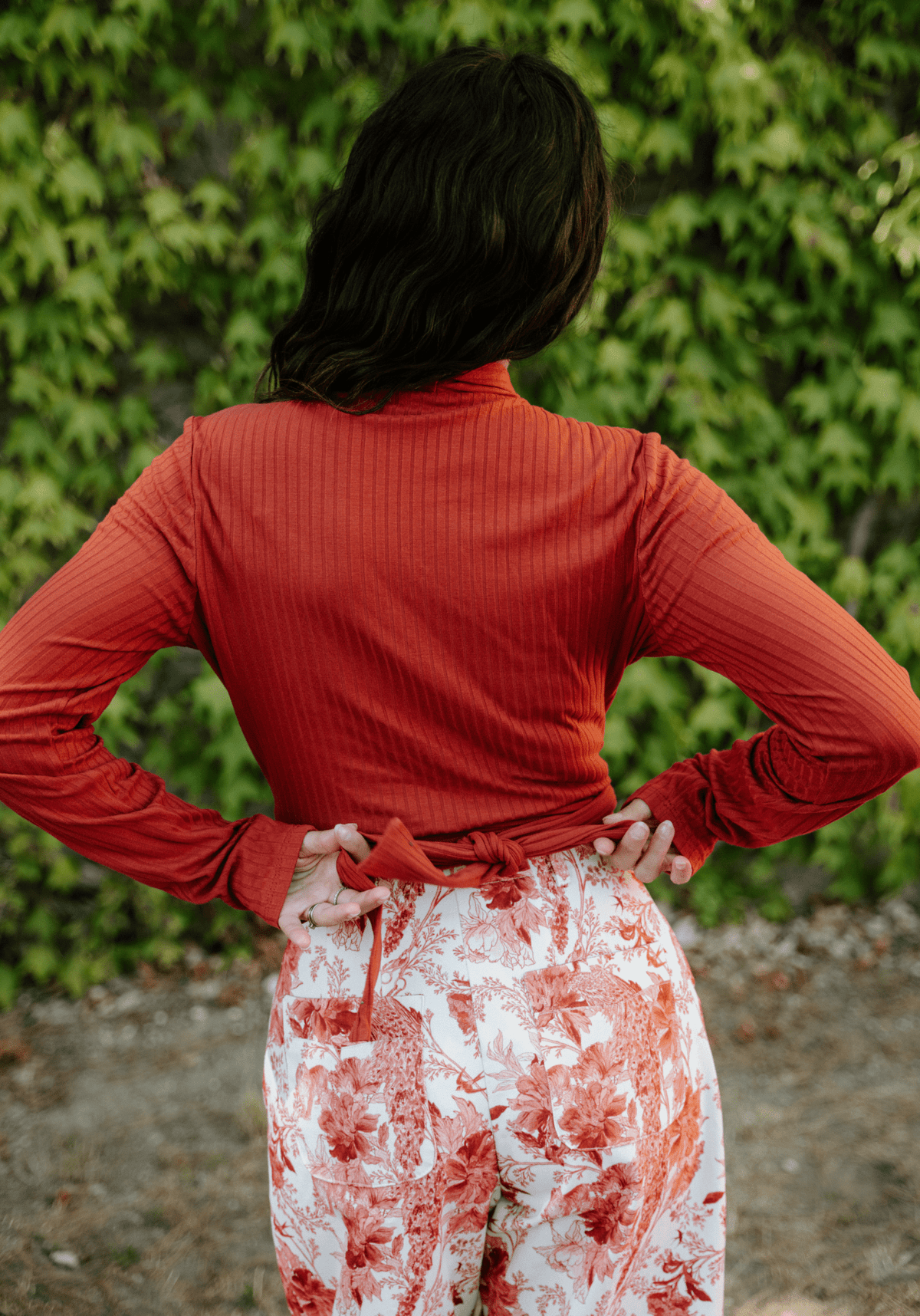 Maison Fauve - Cursive Wrap Top