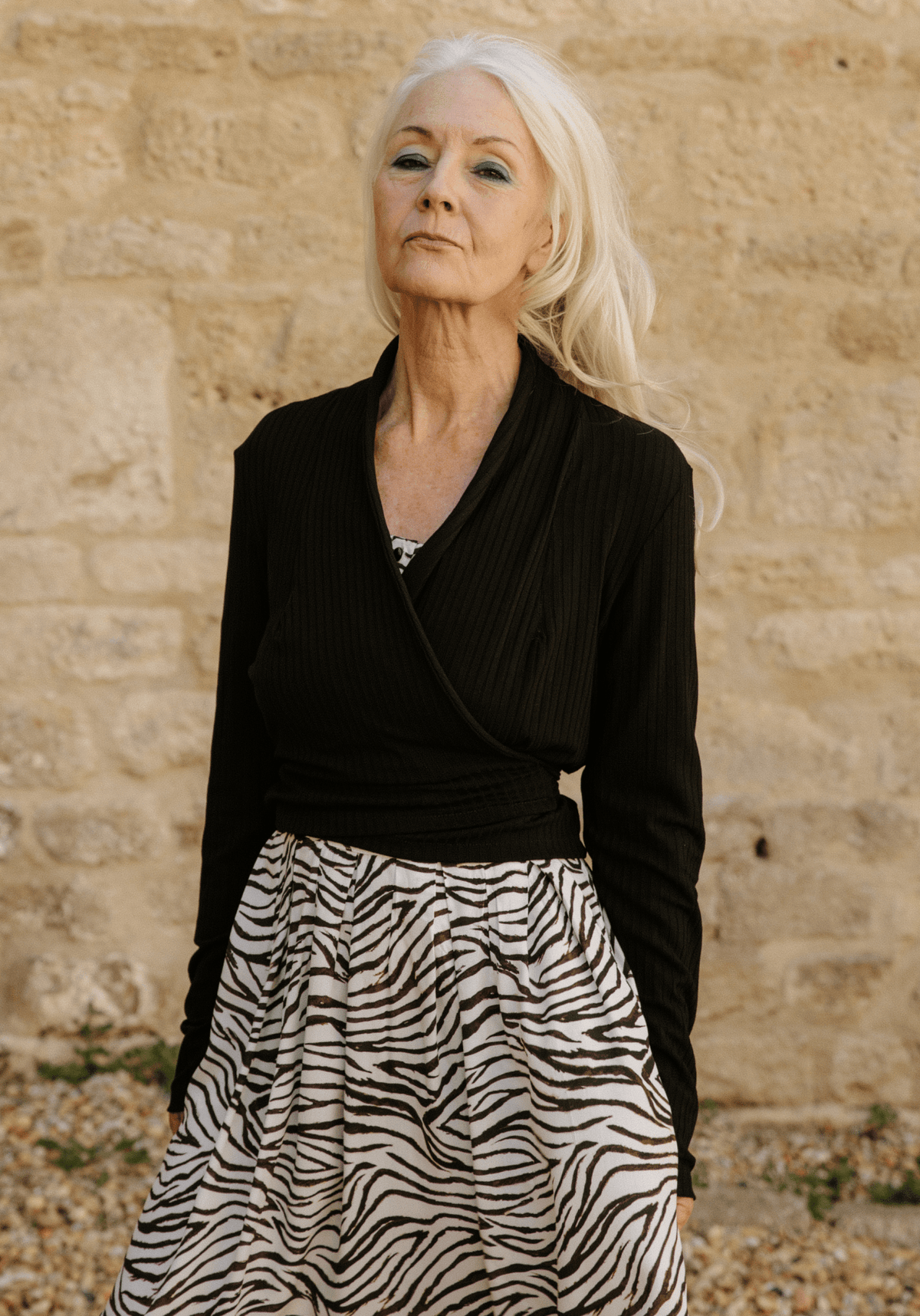 Maison Fauve - Cursive Wrap Top