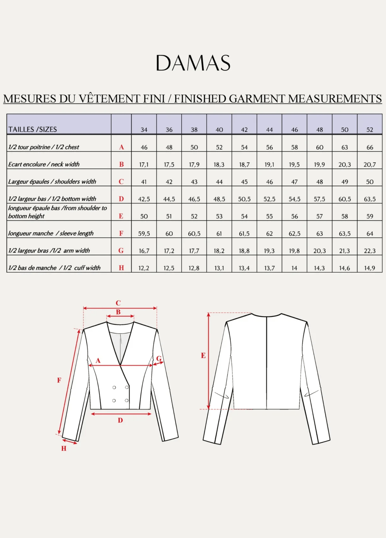 Maison Fauve - Damas Jacket - Little Haberdasher Shoppe