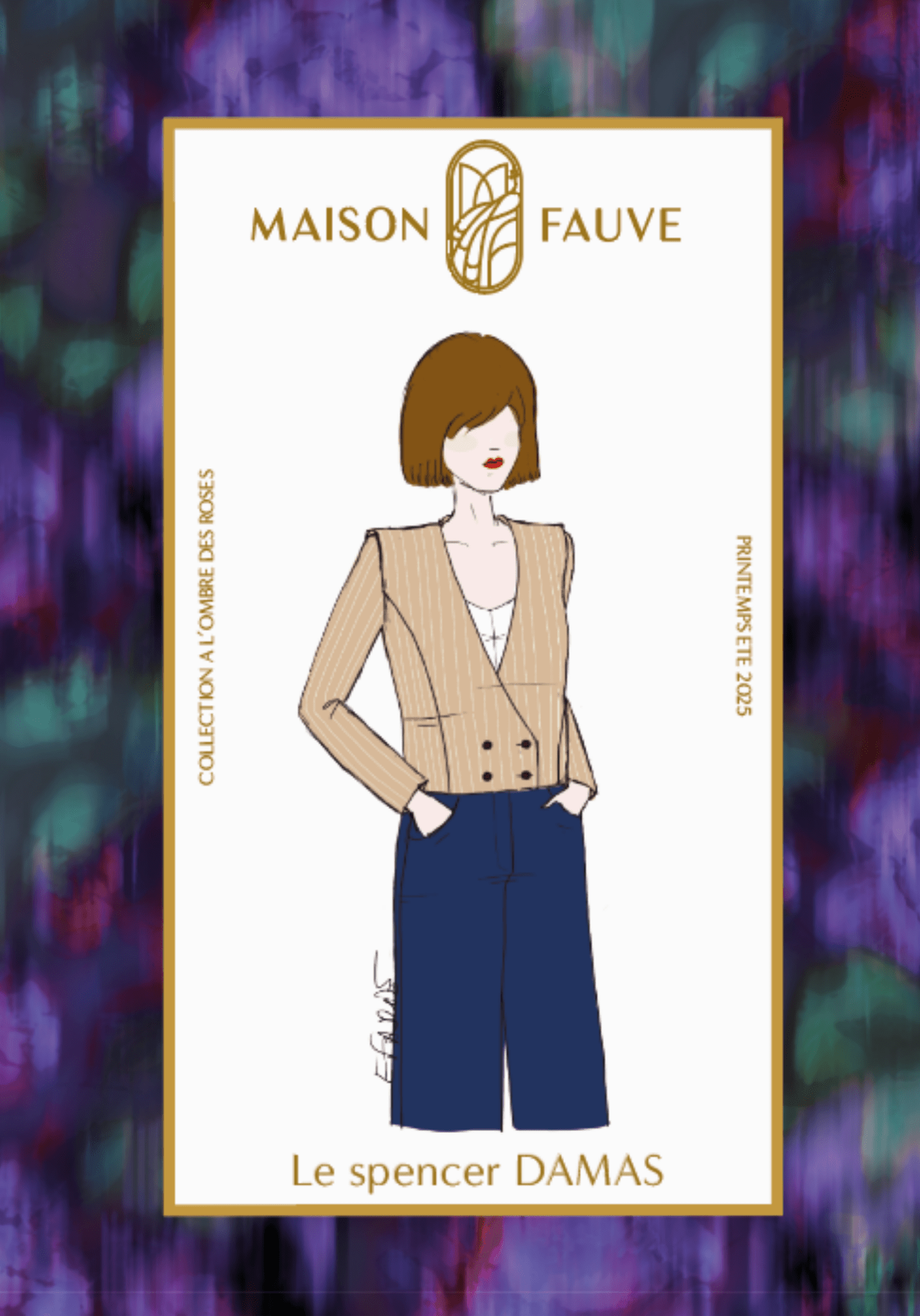 Maison Fauve - Damas Jacket - Little Haberdasher Shoppe