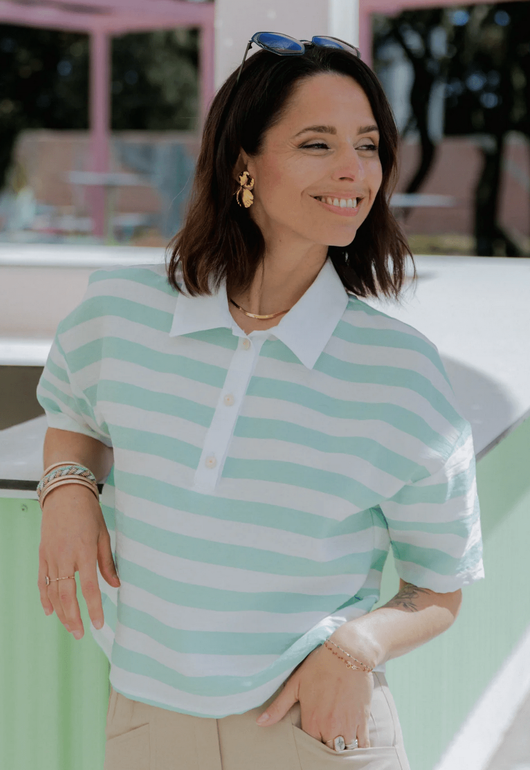 Maison Fauve - Malibu polo - Little Haberdasher Shoppe