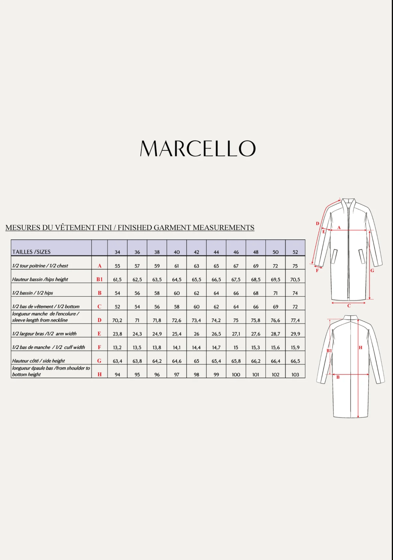 Maison Fauve - Marcello coat - Little Haberdasher Shoppe