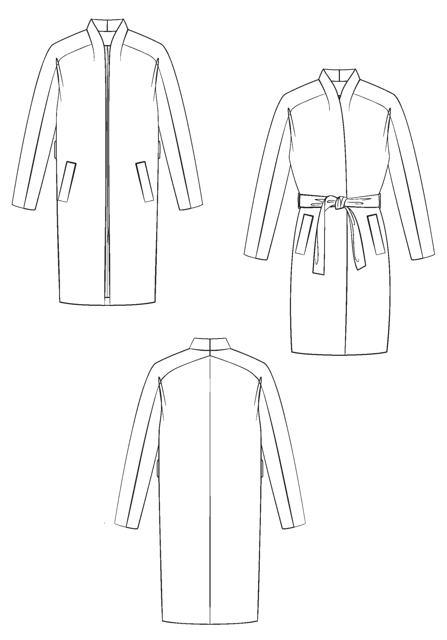 Maison Fauve - Marcello coat - Little Haberdasher Shoppe