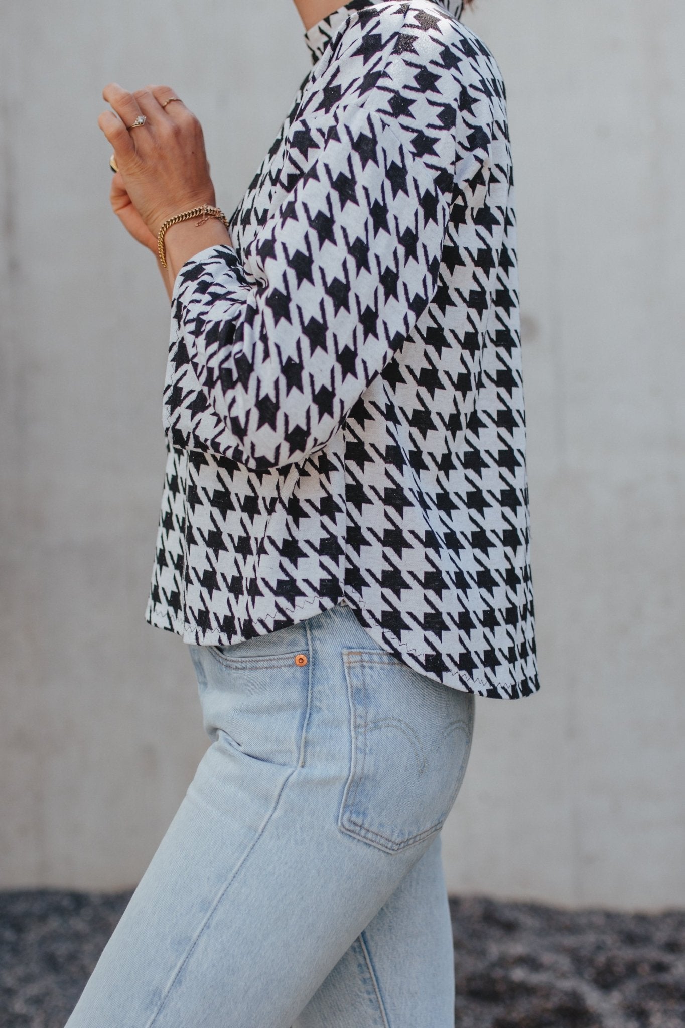 sewing pattern - Sewing Patterns by Masin - Molly Mockneck (PDF) - Little Haberdasher Shoppe