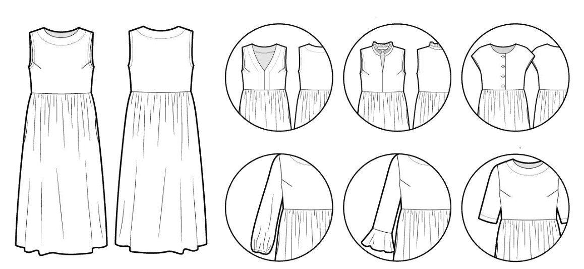 StyleArc - Montana Dress Extension Pack