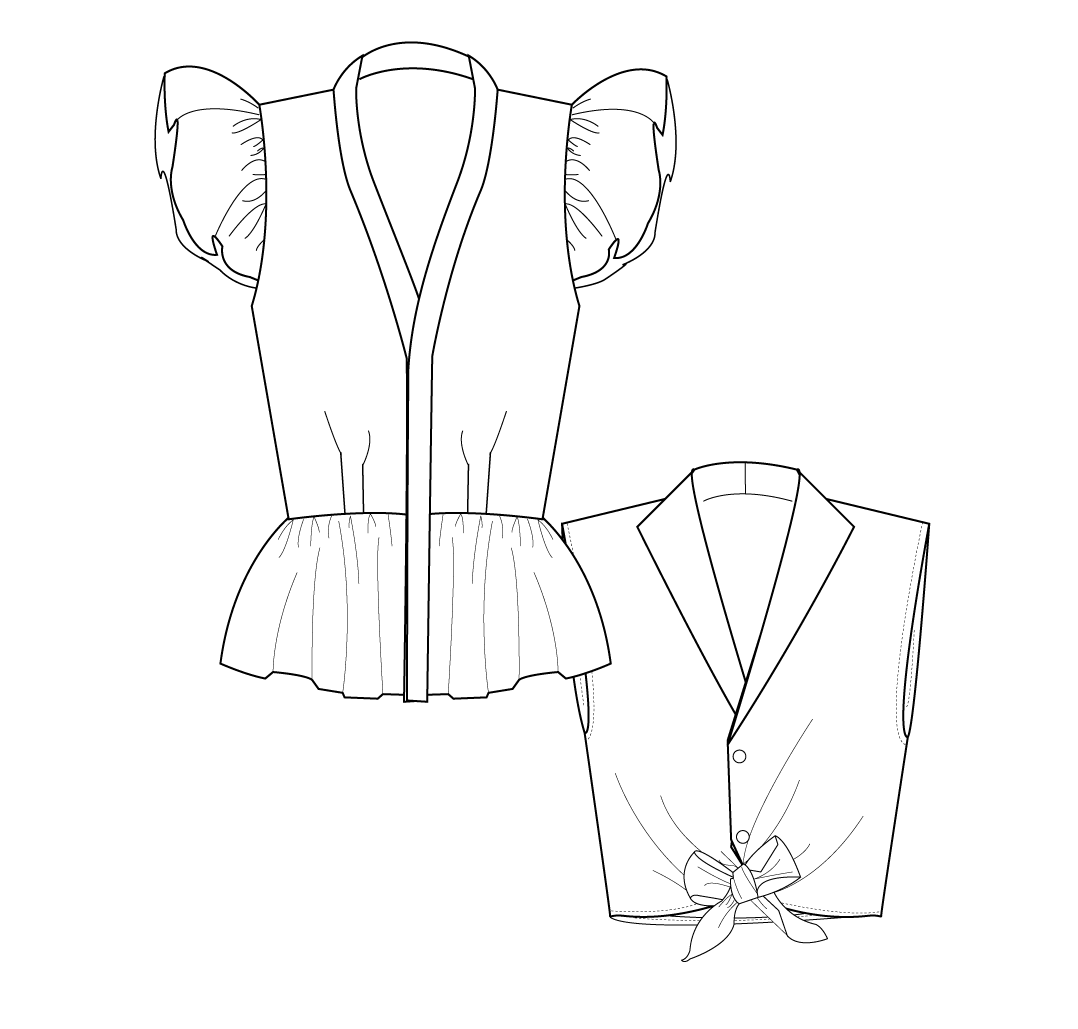 How to do Fashion - No. 9 Rønne (PDF) - Little Haberdasher Shoppe