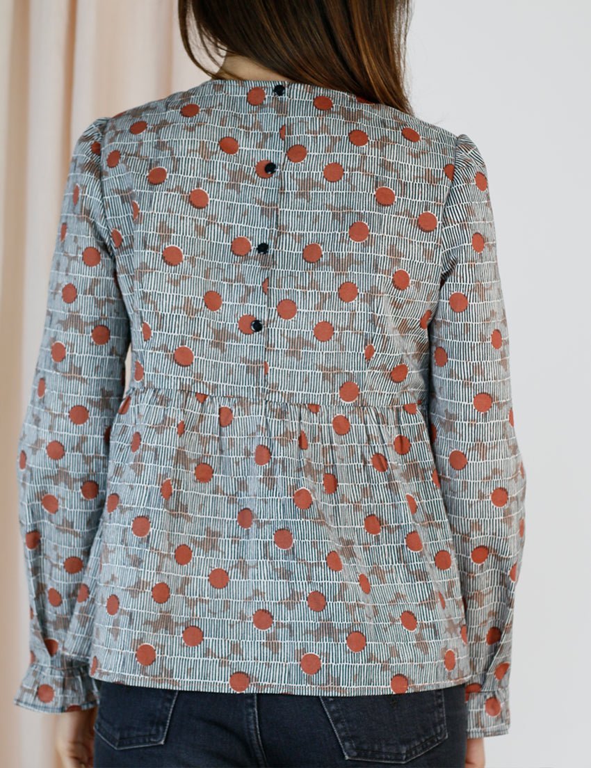 Atelier Scammit - Pepa blouse - Little Haberdasher Shoppe