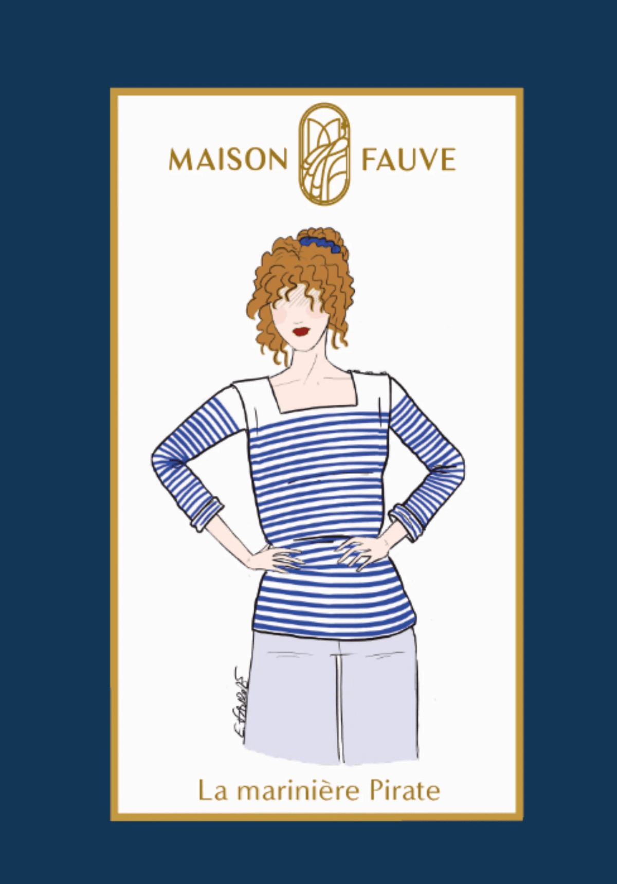 Maison Fauve - Pirate Breton Top
