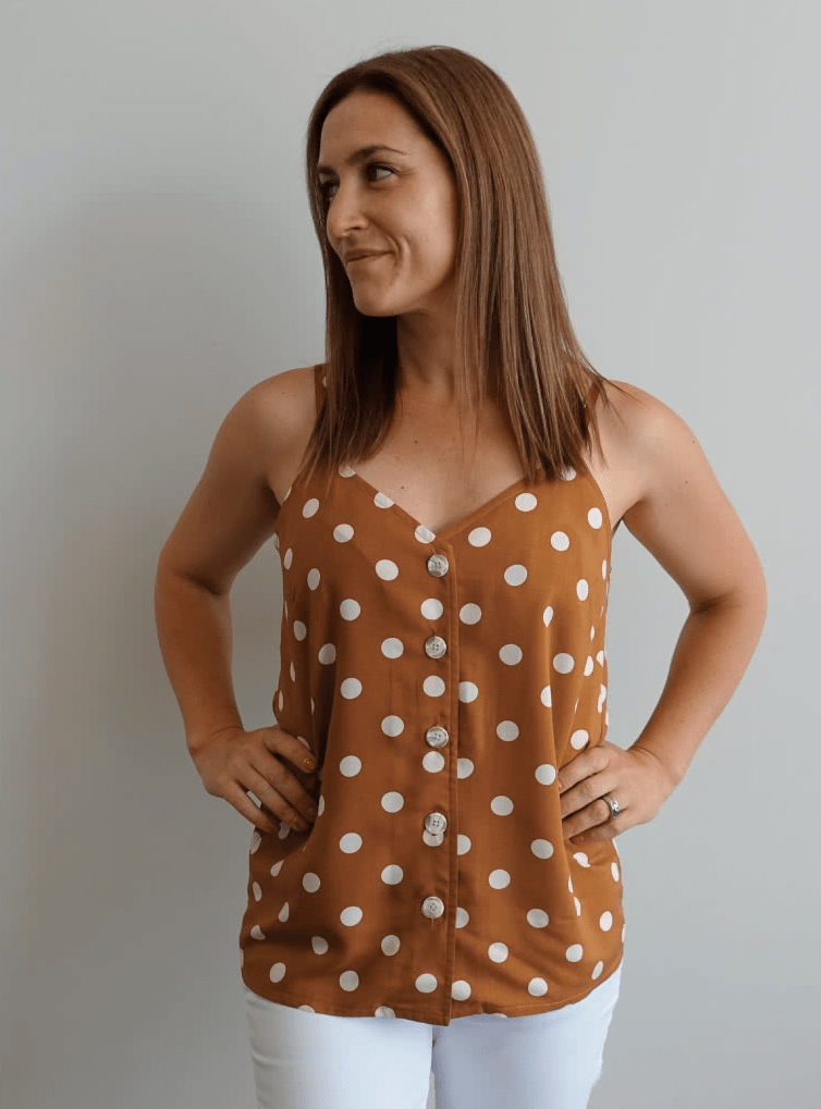 StyleArc - Portia Woven Top - Little Haberdasher Shoppe