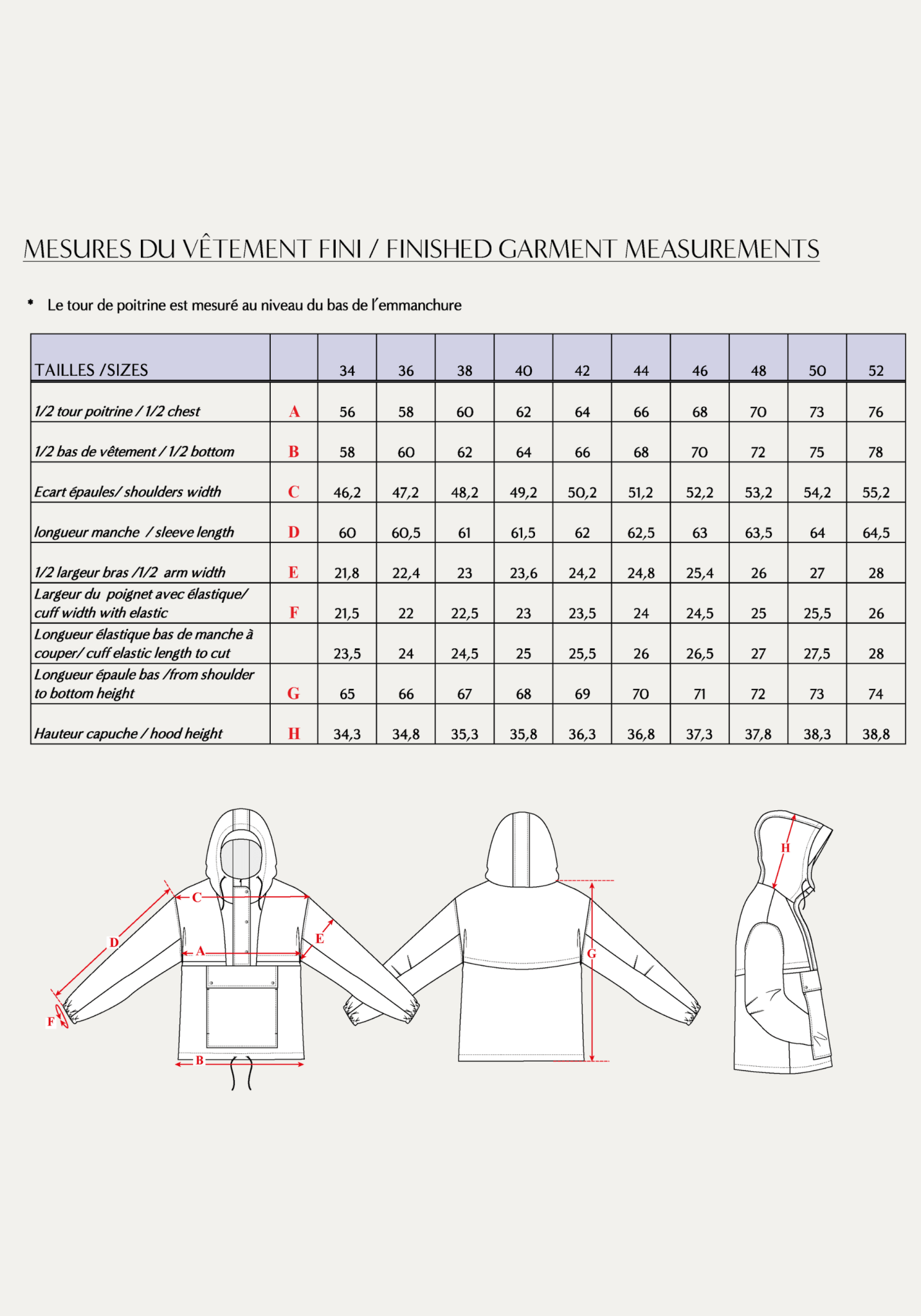 Maison Fauve - Rafale windbreaker - Little Haberdasher Shoppe