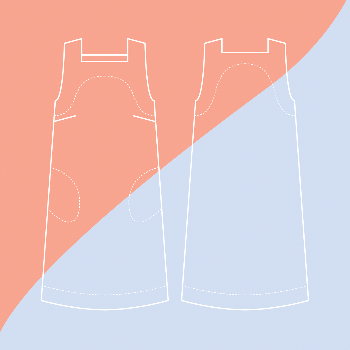 Sewing Patterns by Masin - Sasha Shift Dress (PDF) - Little Haberdasher Shoppe