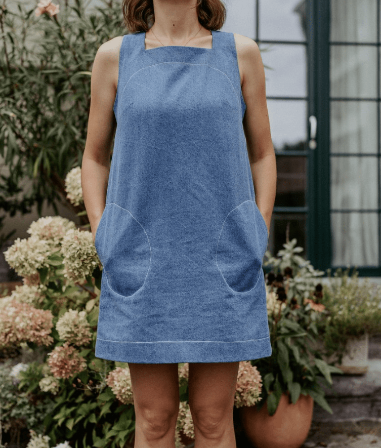 Sewing Patterns by Masin - Sasha Shift Dress (PDF) - Little Haberdasher Shoppe