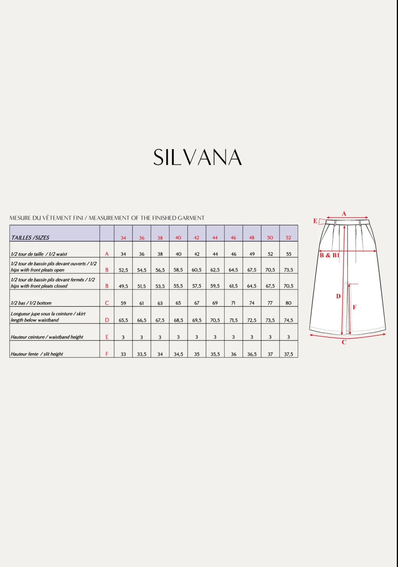 Maison Fauve - Silvana skirt - Little Haberdasher Shoppe