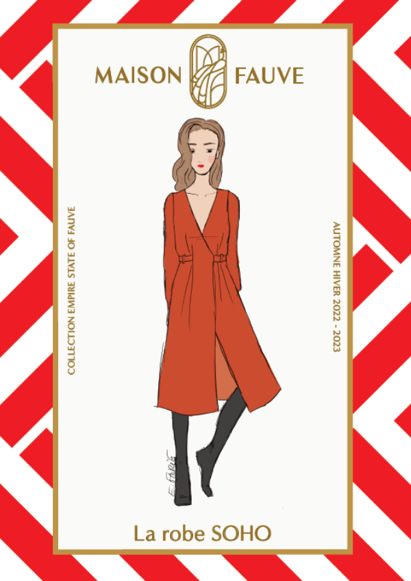 Maison Fauve - Soho wrap dress and top - Little Haberdasher Shoppe