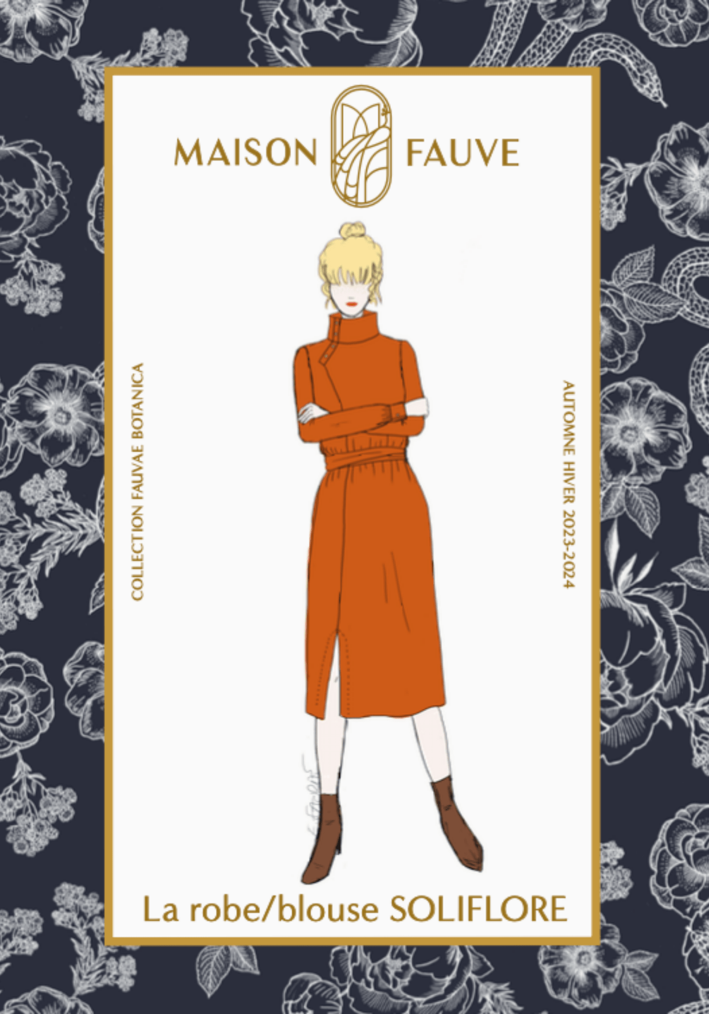 Maison Fauve - Soliflore Dress and Blouse - Little Haberdasher Shoppe