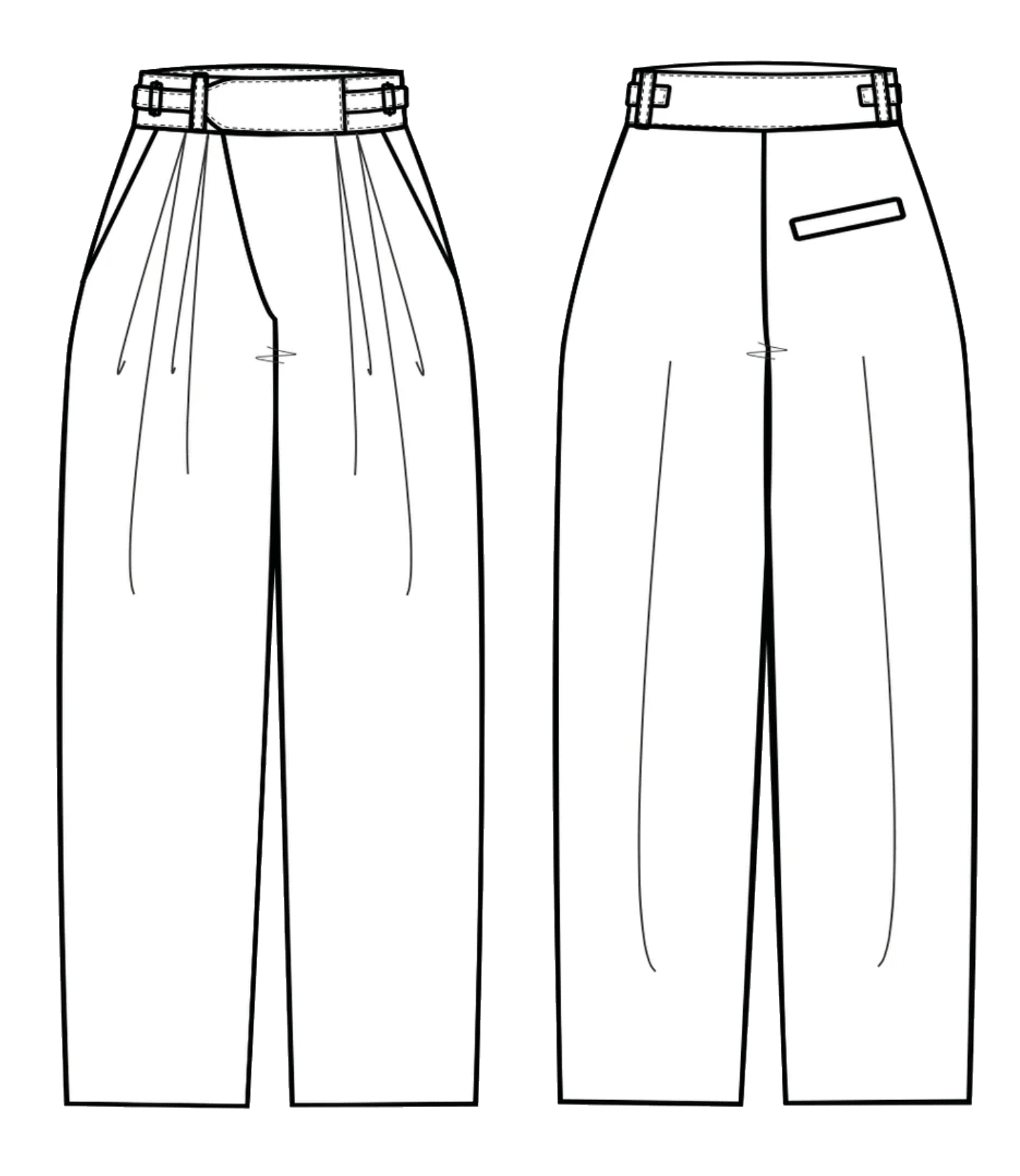 Atelier Brunette - The Belted Trousers