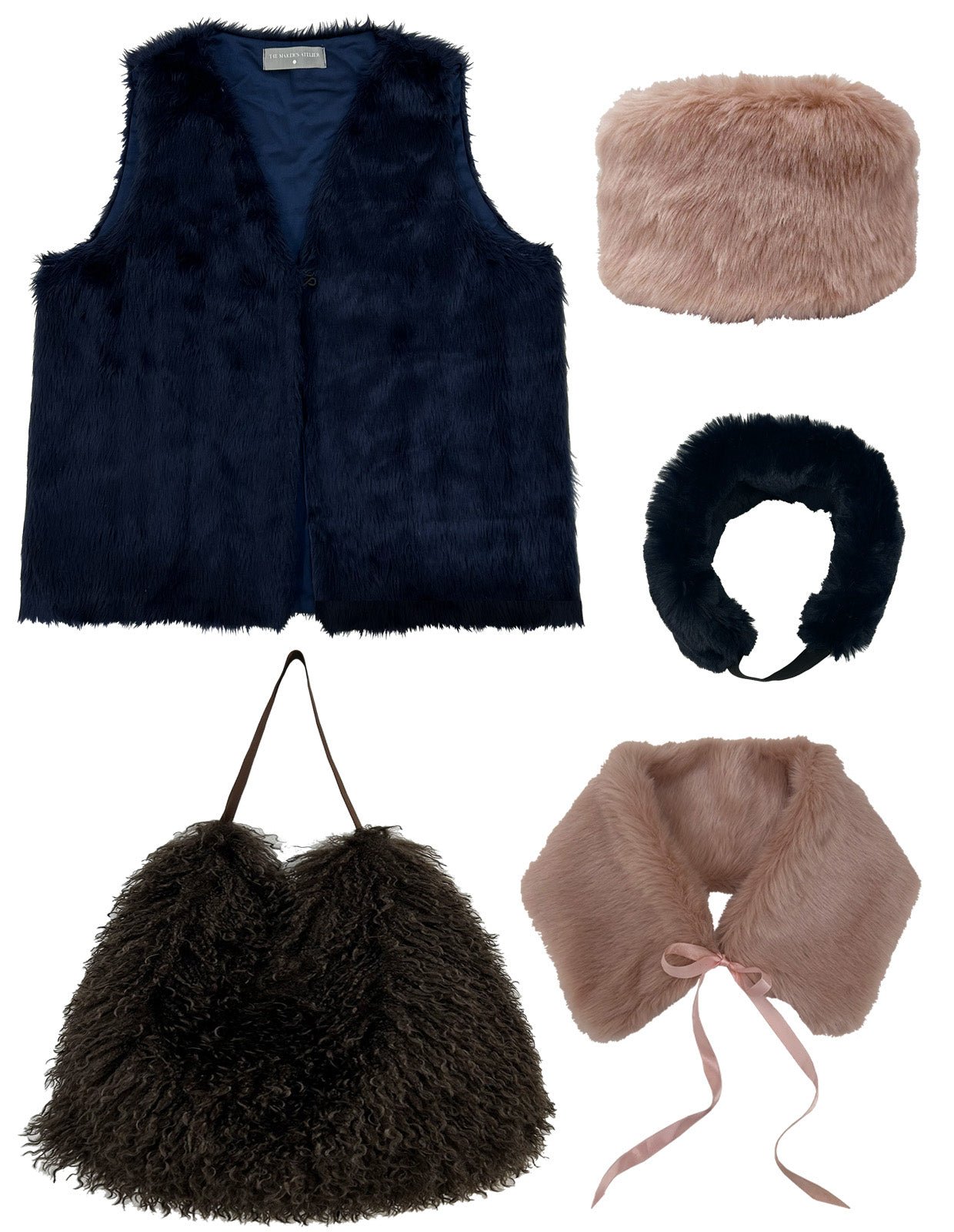 The Makers Atelier - The Faux Fur Accessories (PDF) - Little Haberdasher Shoppe