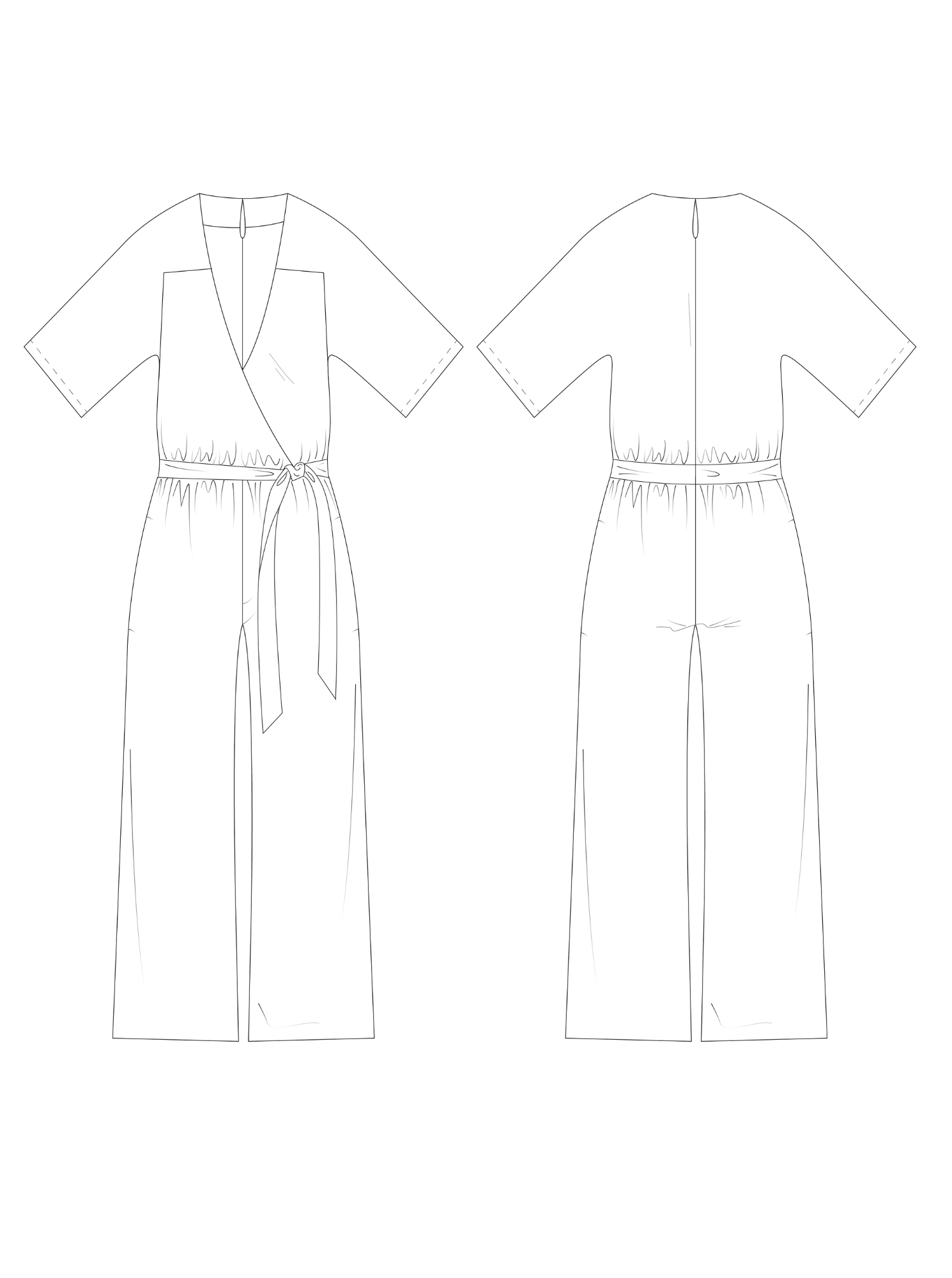 The Avid Seamstress - The Jumpset (jumpsuit and dress set) - Little Haberdasher Shoppe