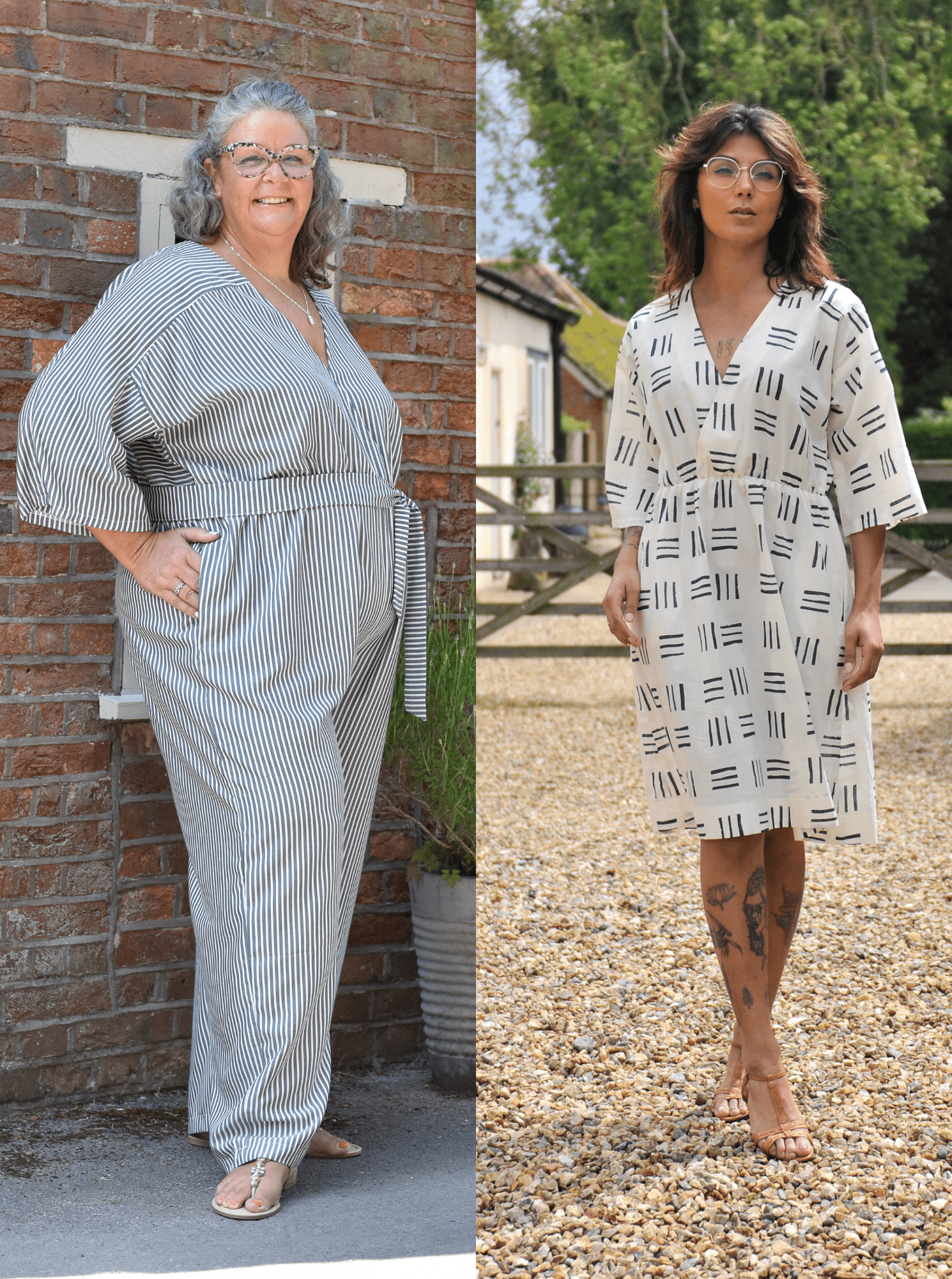The Avid Seamstress - The Jumpset (jumpsuit and dress set) - Little Haberdasher Shoppe