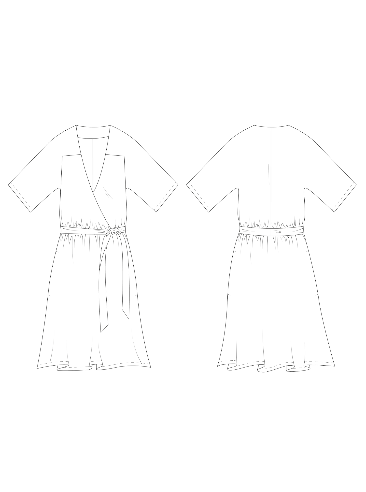 The Avid Seamstress - The Jumpset (jumpsuit and dress set) - Little Haberdasher Shoppe