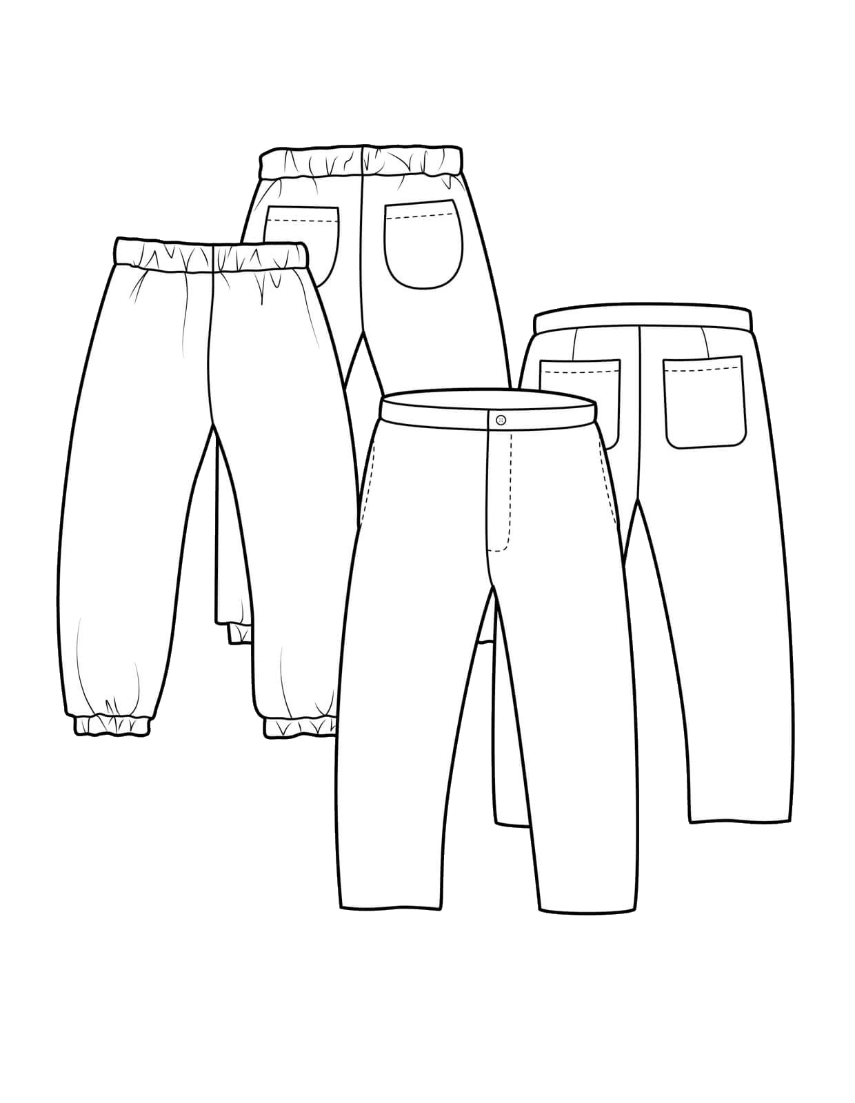 The Makers Atelier - The Lounge Pant (PDF)