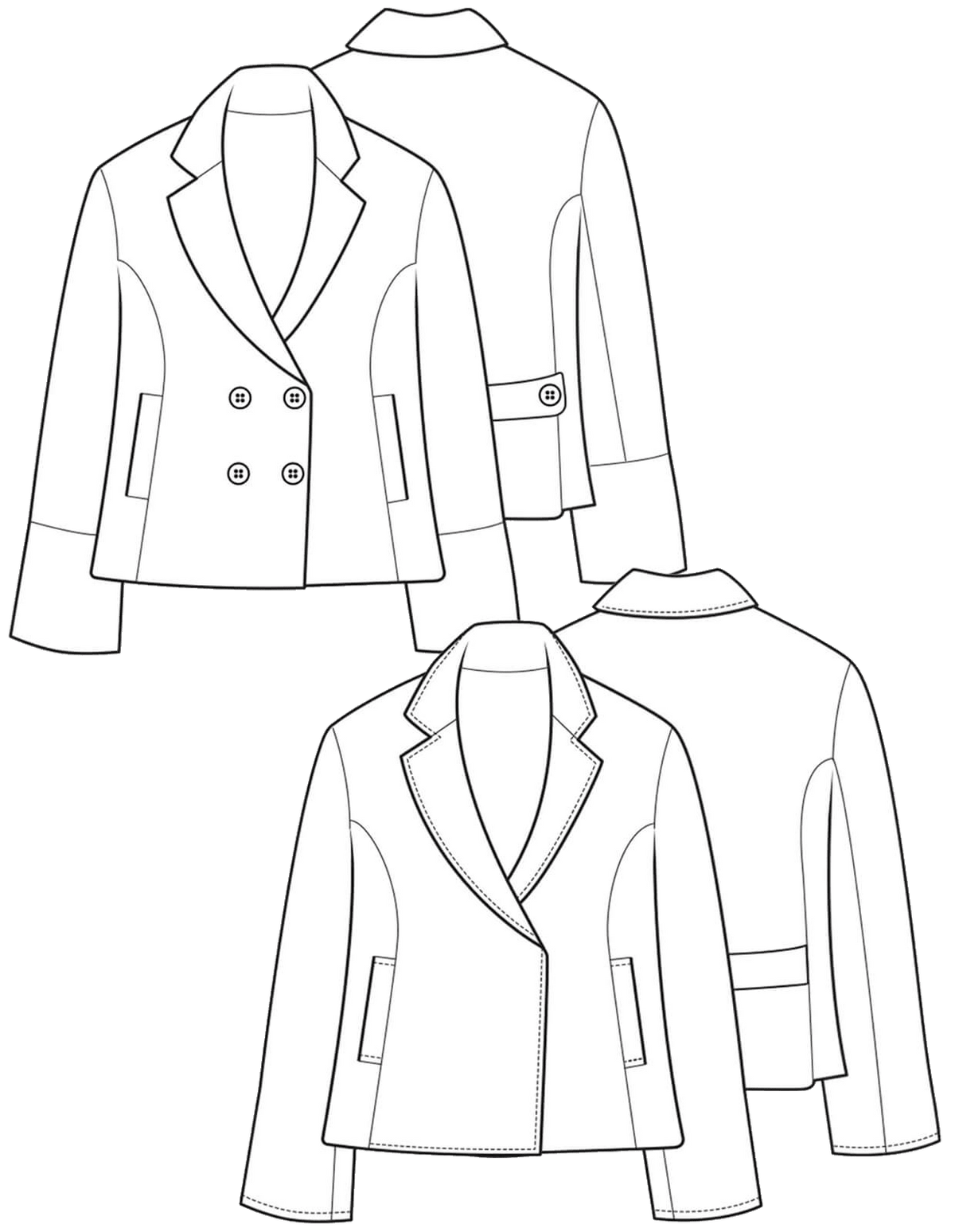 The Makers Atelier - The Pea Coat (PDF)
