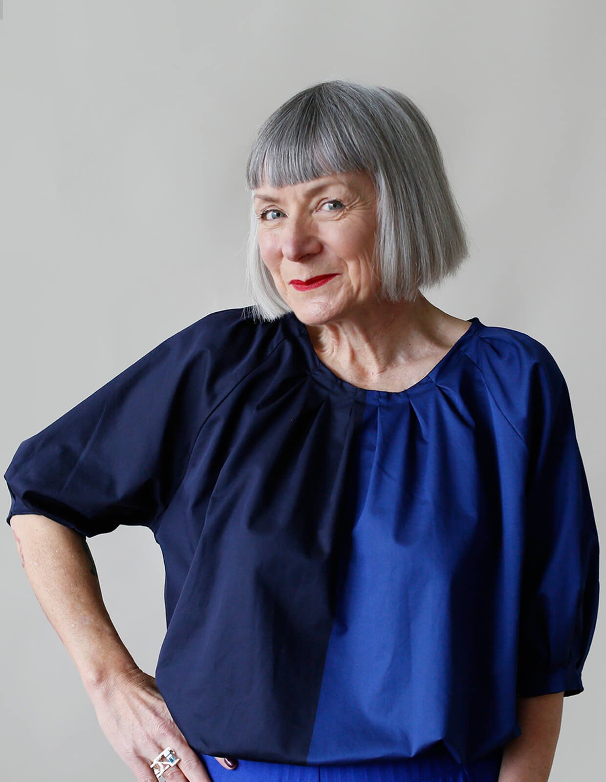 sewing pattern - The Makers Atelier - The Pleat Neck Blouse (PDF) - Little Haberdasher Shoppe