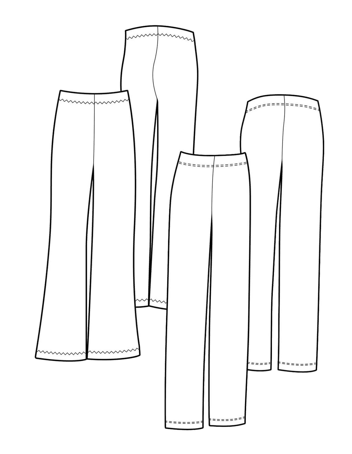 The Makers Atelier - The Pull-on Trouser (PDF)