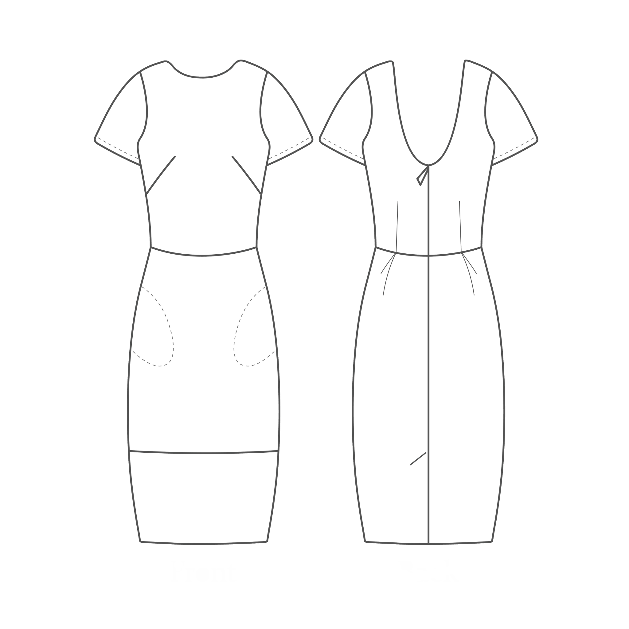 The Avid Seamstress - The Shift Dress