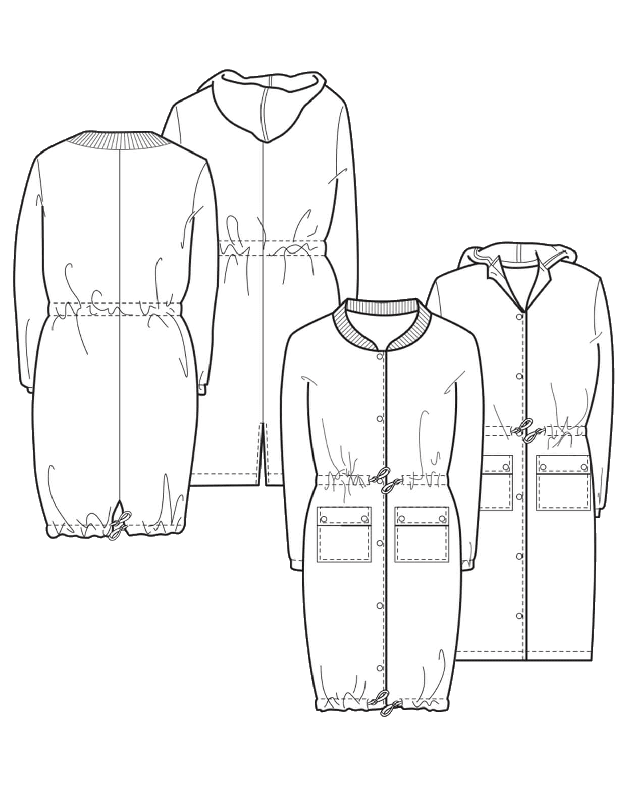 The Makers Atelier - The Utility Coat (PDF)