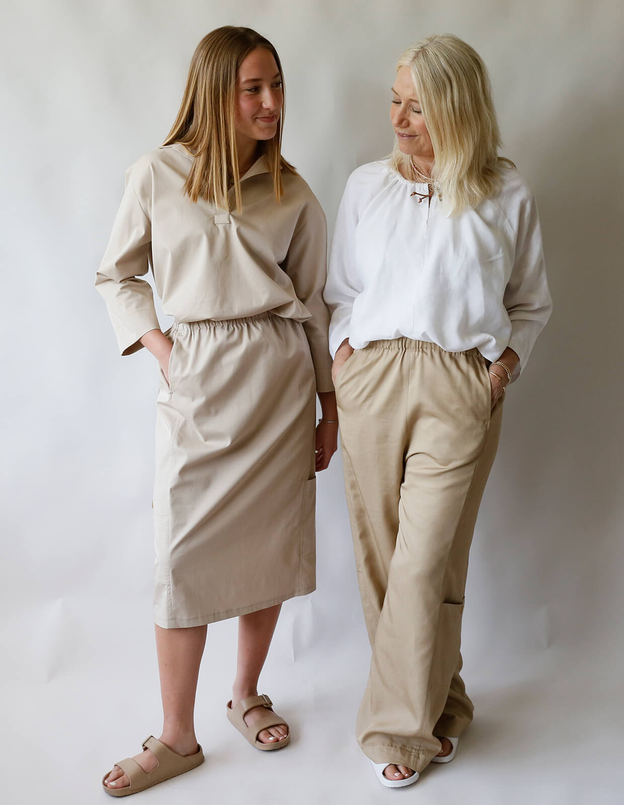 sewing pattern - The Makers Atelier - The Utility Pant and Skirt (PDF) - Little Haberdasher Shoppe