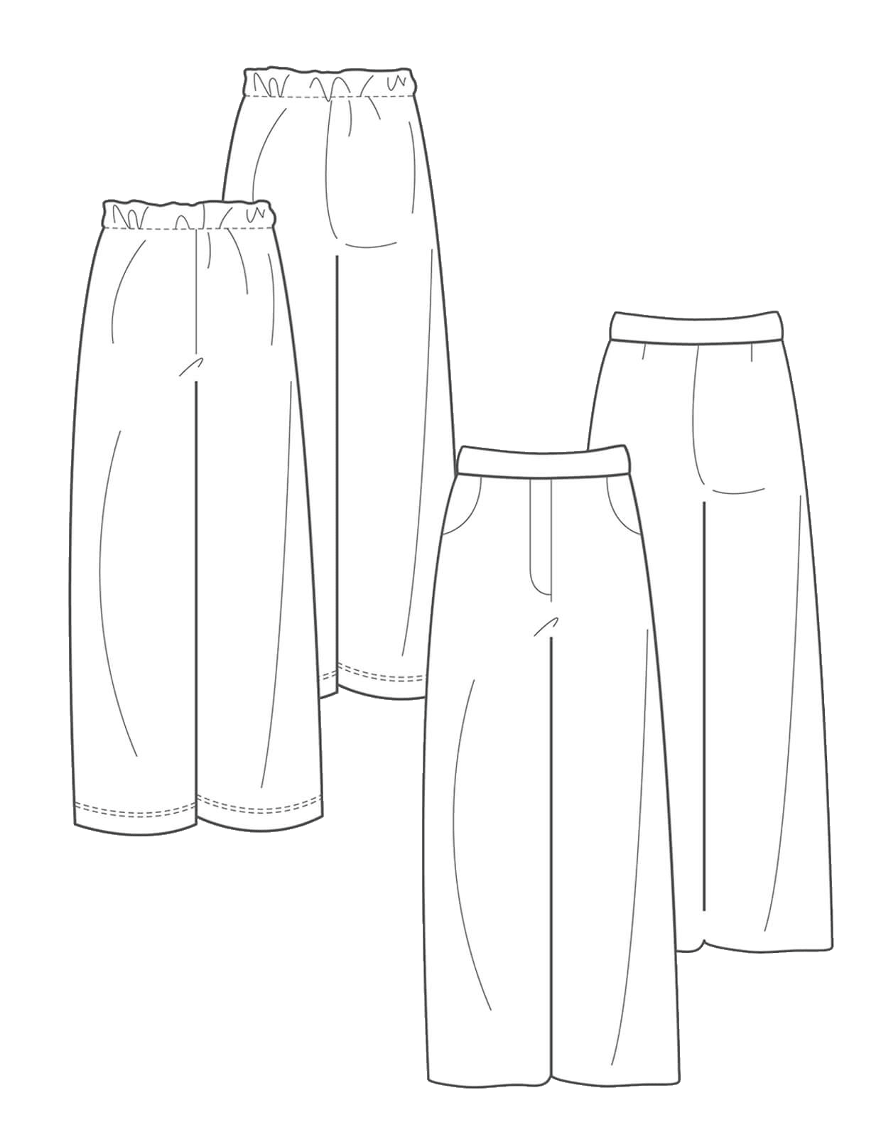 The Makers Atelier - The Wide-legged trousers (PDF)