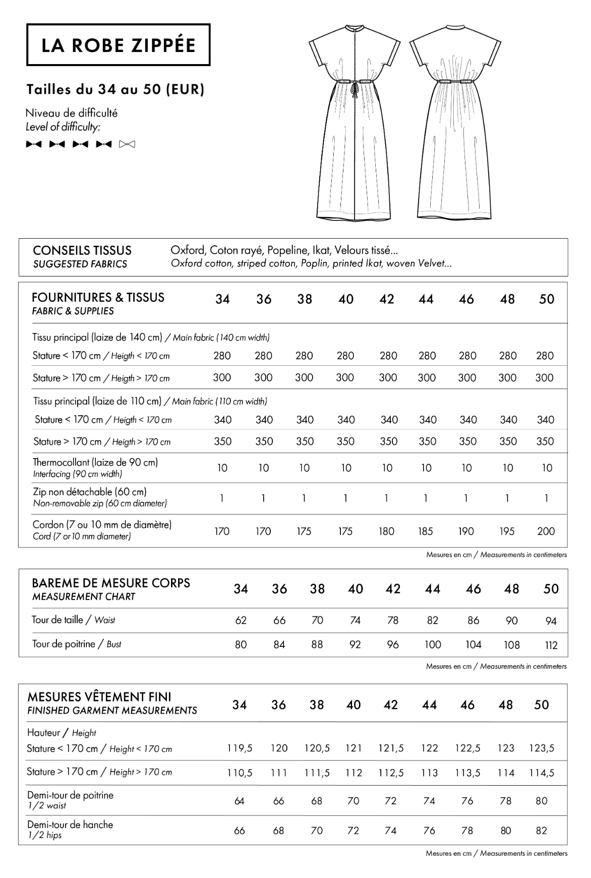 Atelier Brunette - The Zipped Dress
