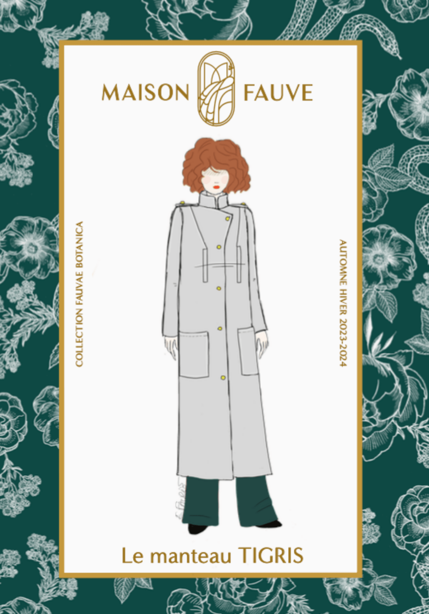 Maison Fauve - Tigris Coat - Little Haberdasher Shoppe