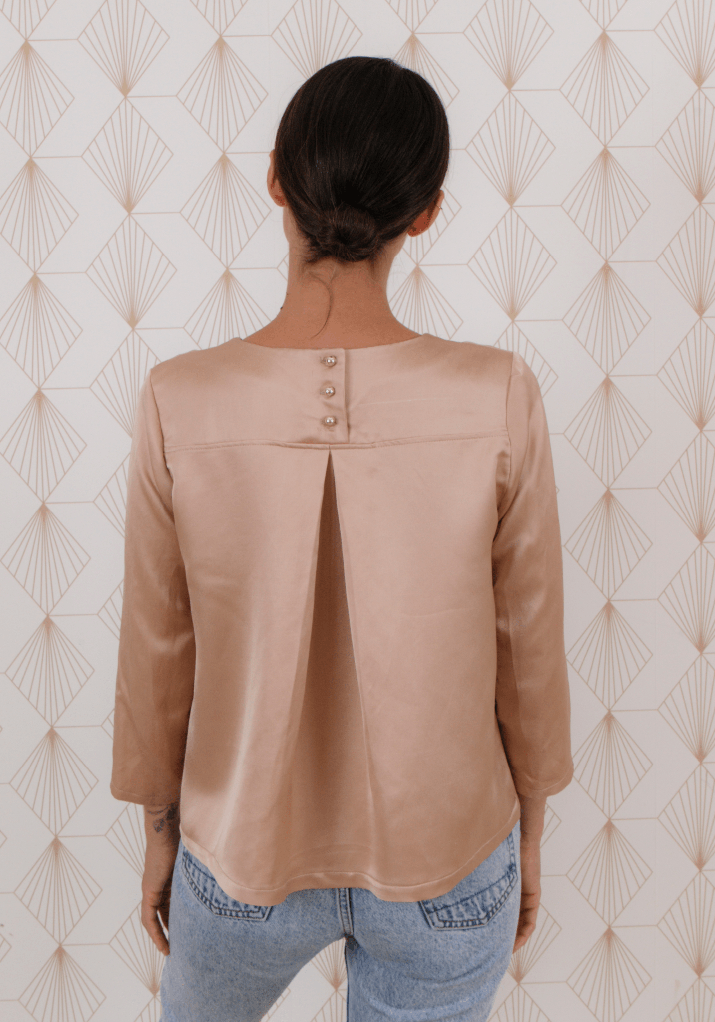 Maison Fauve - Violet blouse - Little Haberdasher Shoppe