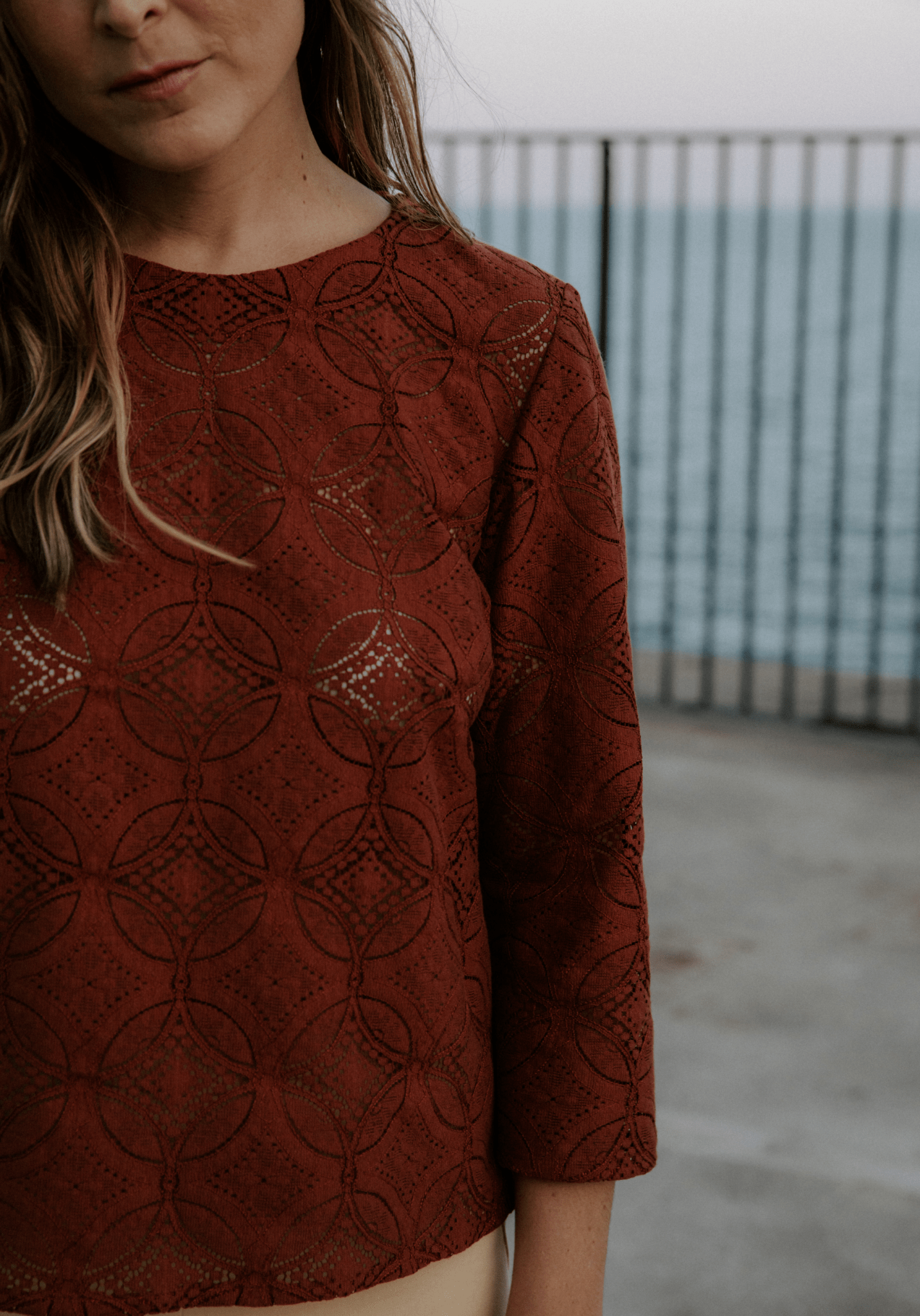 Maison Fauve - Violet blouse - Little Haberdasher Shoppe