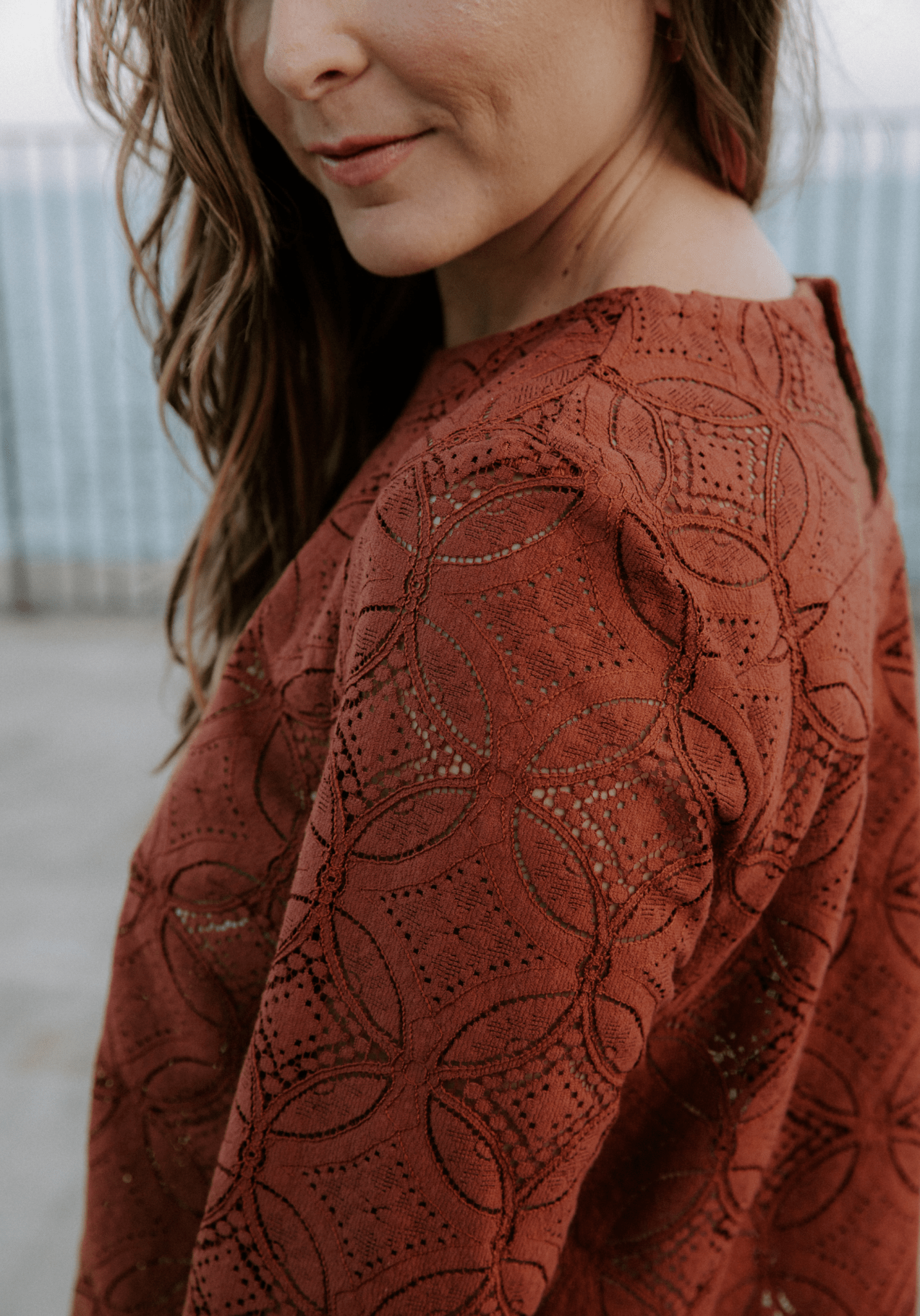 Maison Fauve - Violet blouse - Little Haberdasher Shoppe
