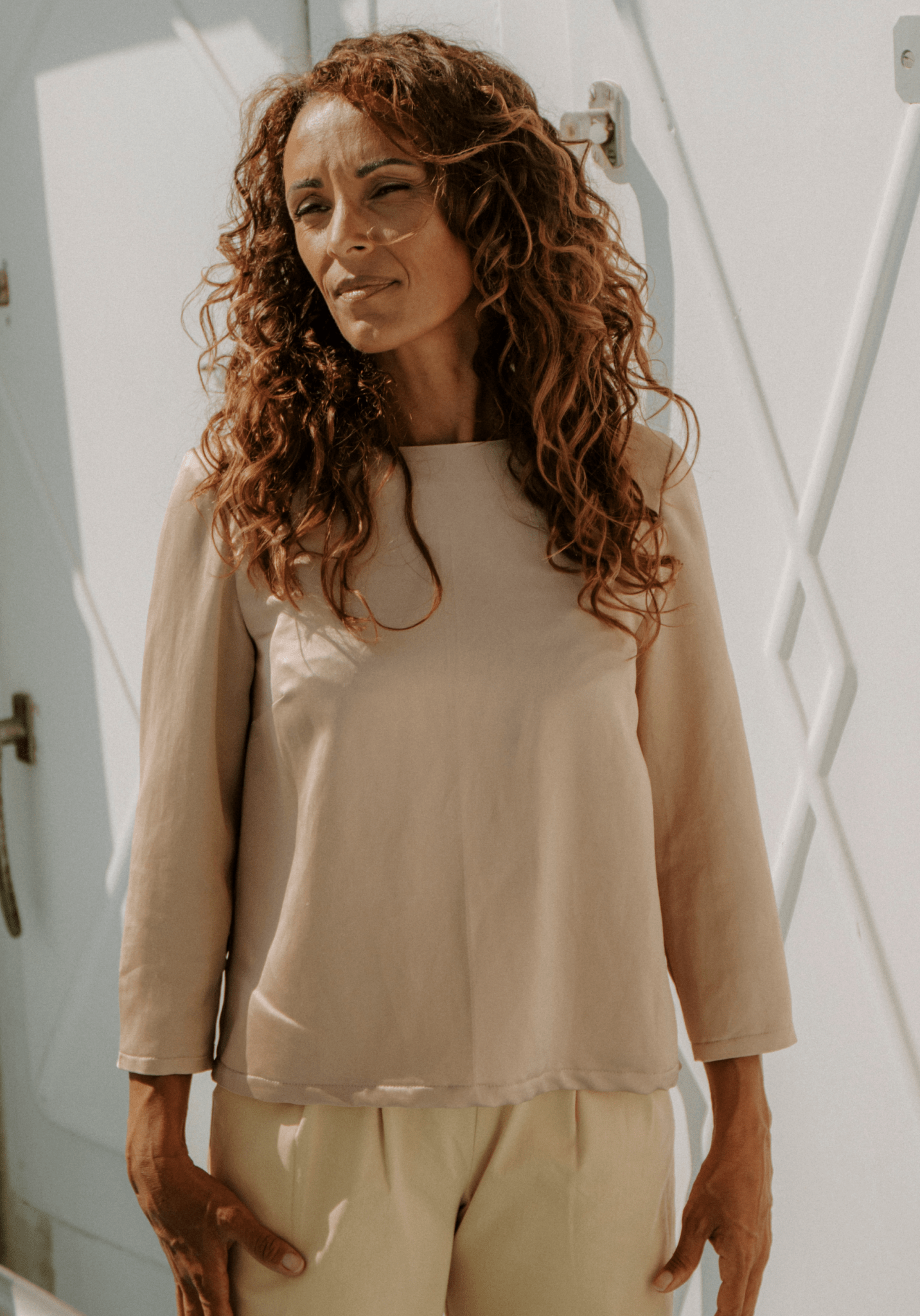 Maison Fauve - Violet blouse - Little Haberdasher Shoppe