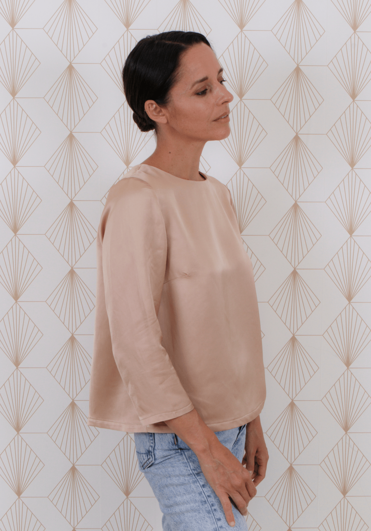 Maison Fauve - Violet blouse - Little Haberdasher Shoppe